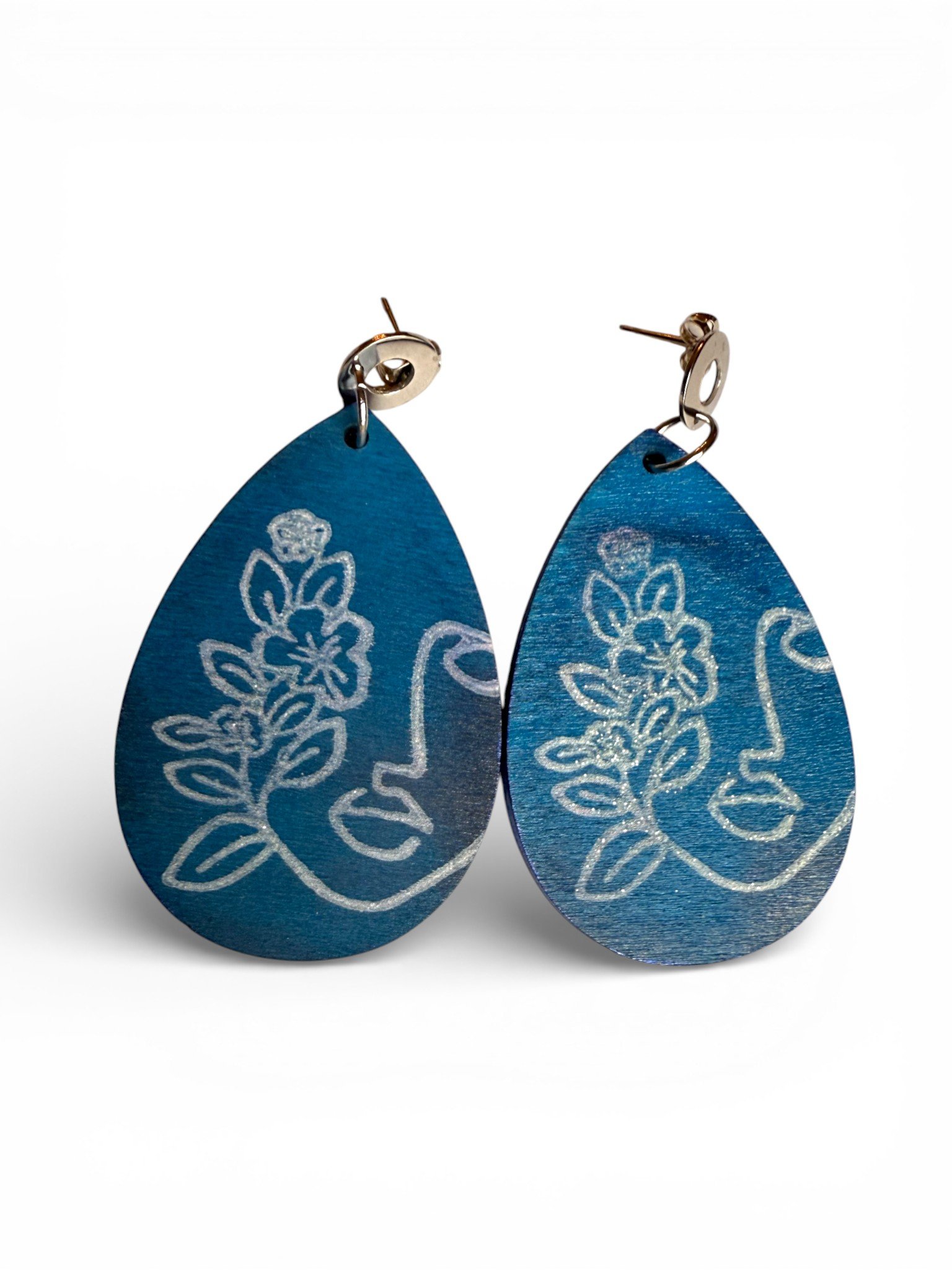 Blacklight Special Teardrop Earrings by Color Cult