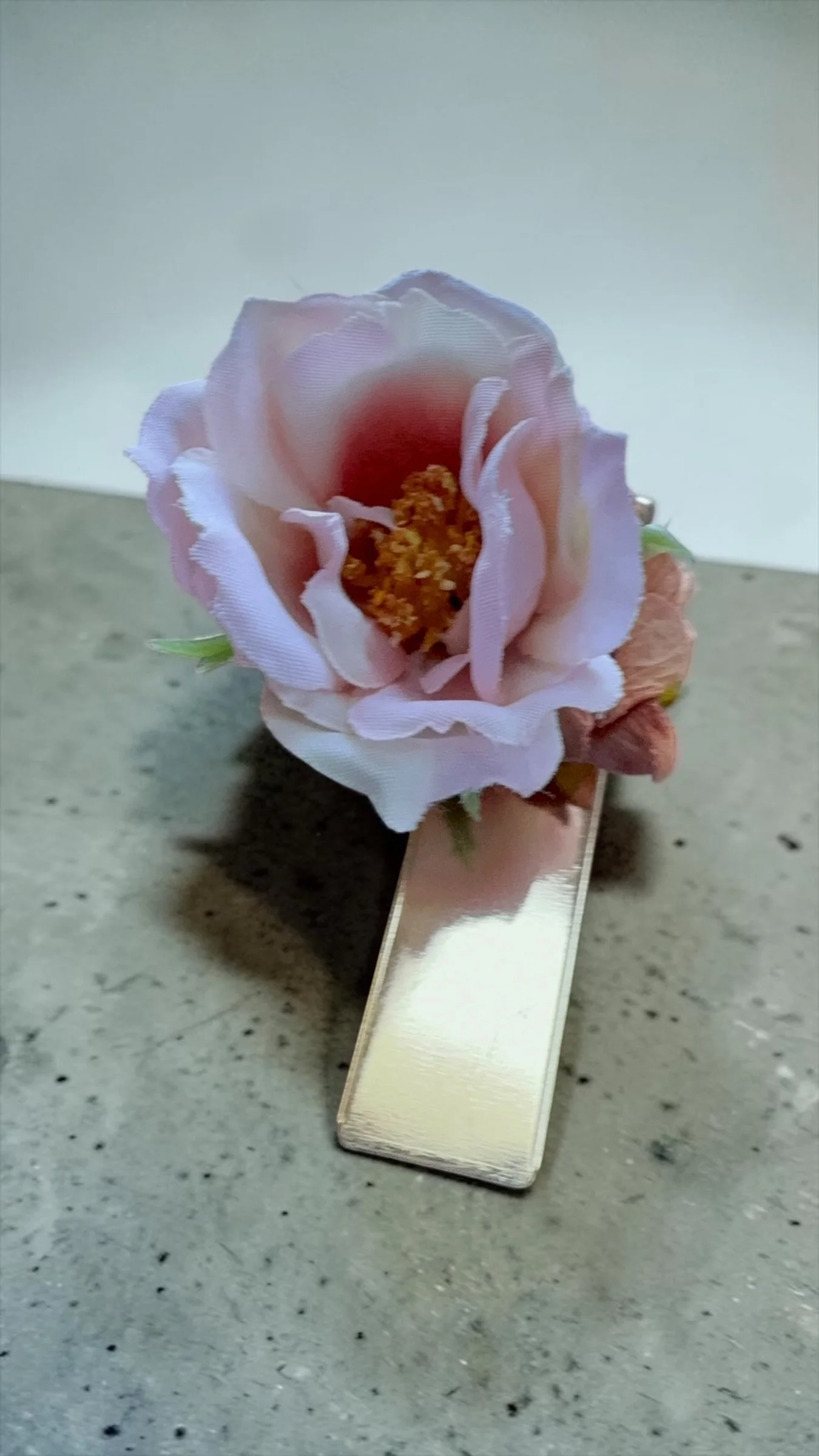 Wild Rose Hair Clip - Gold (3).JPG
