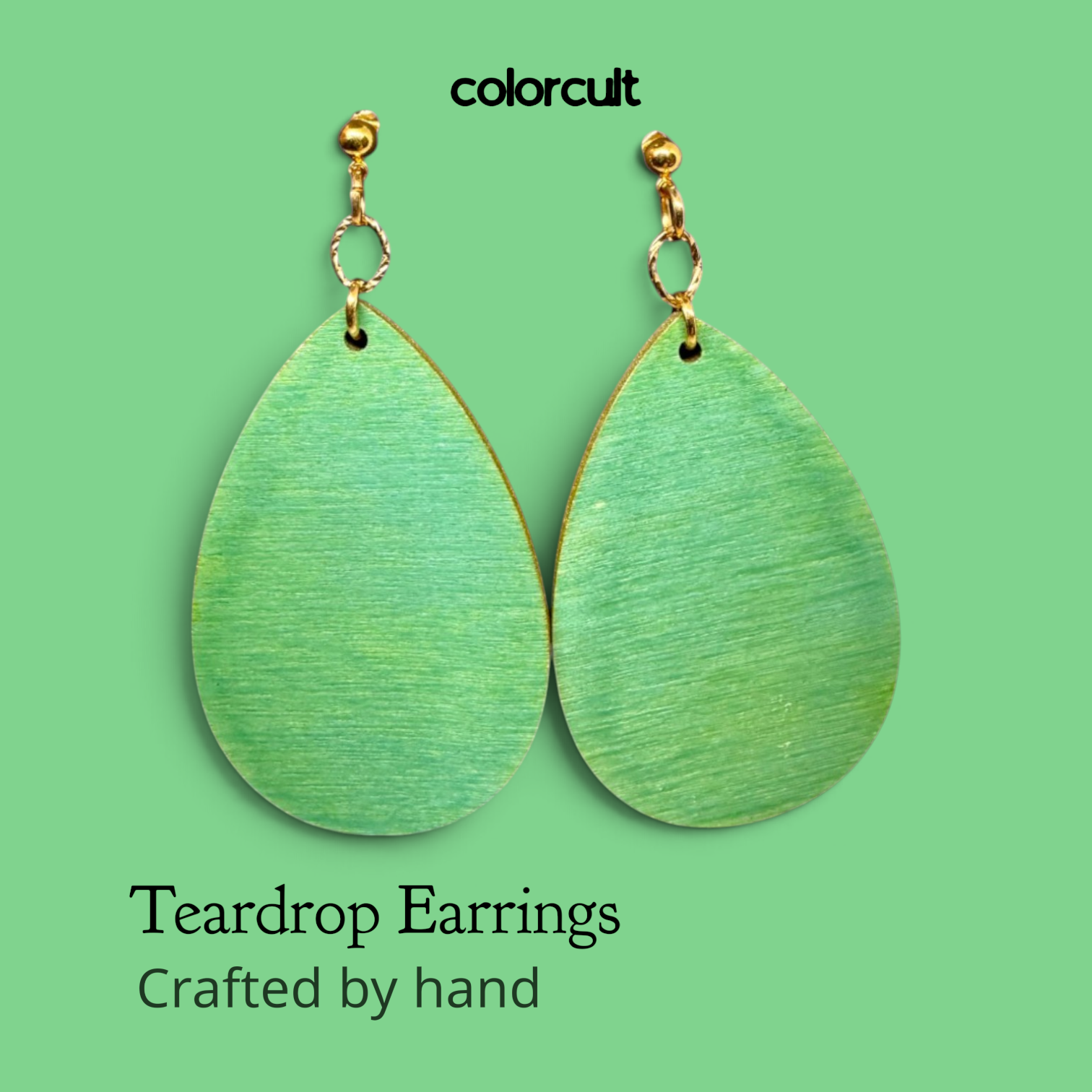 Parakeet Teardrop Earrings