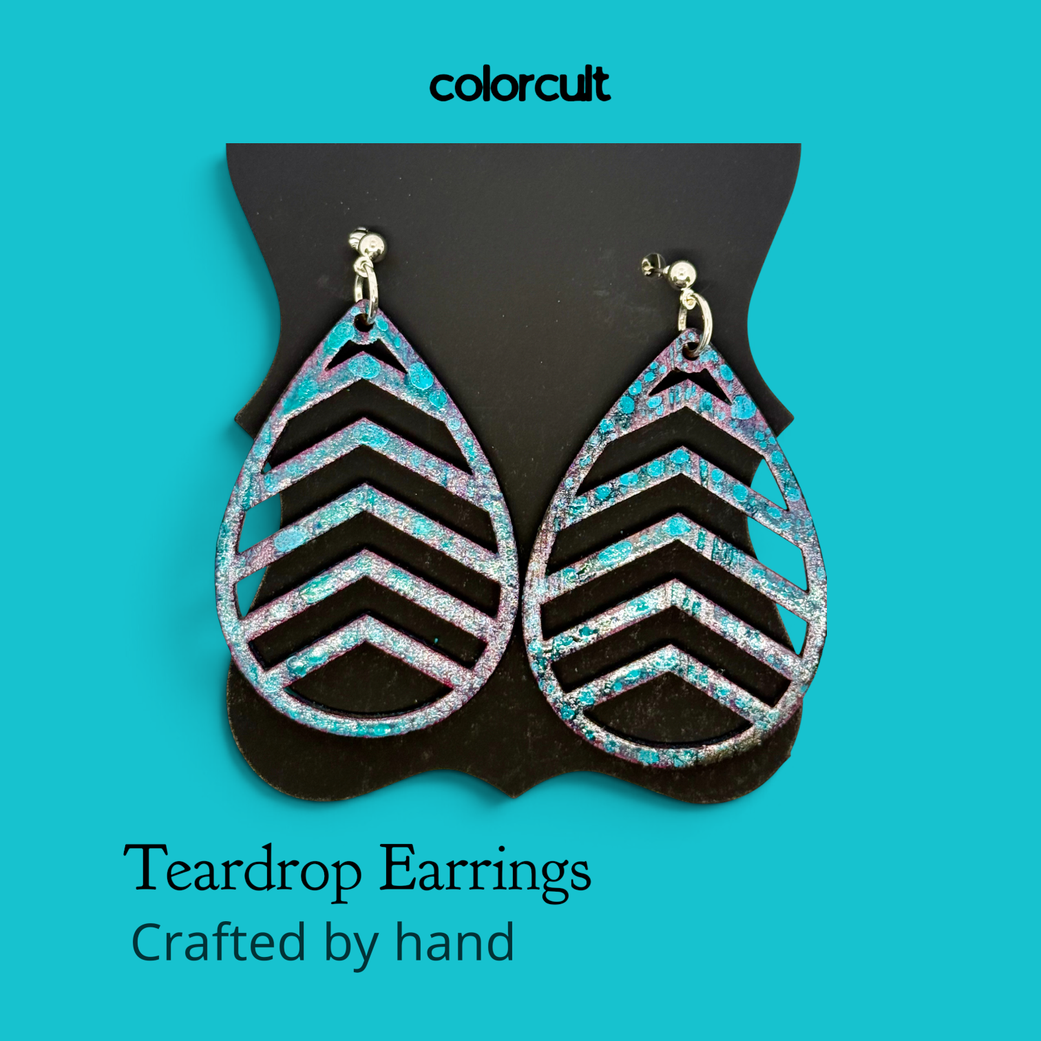 Cameo2 Teardrop Earrings