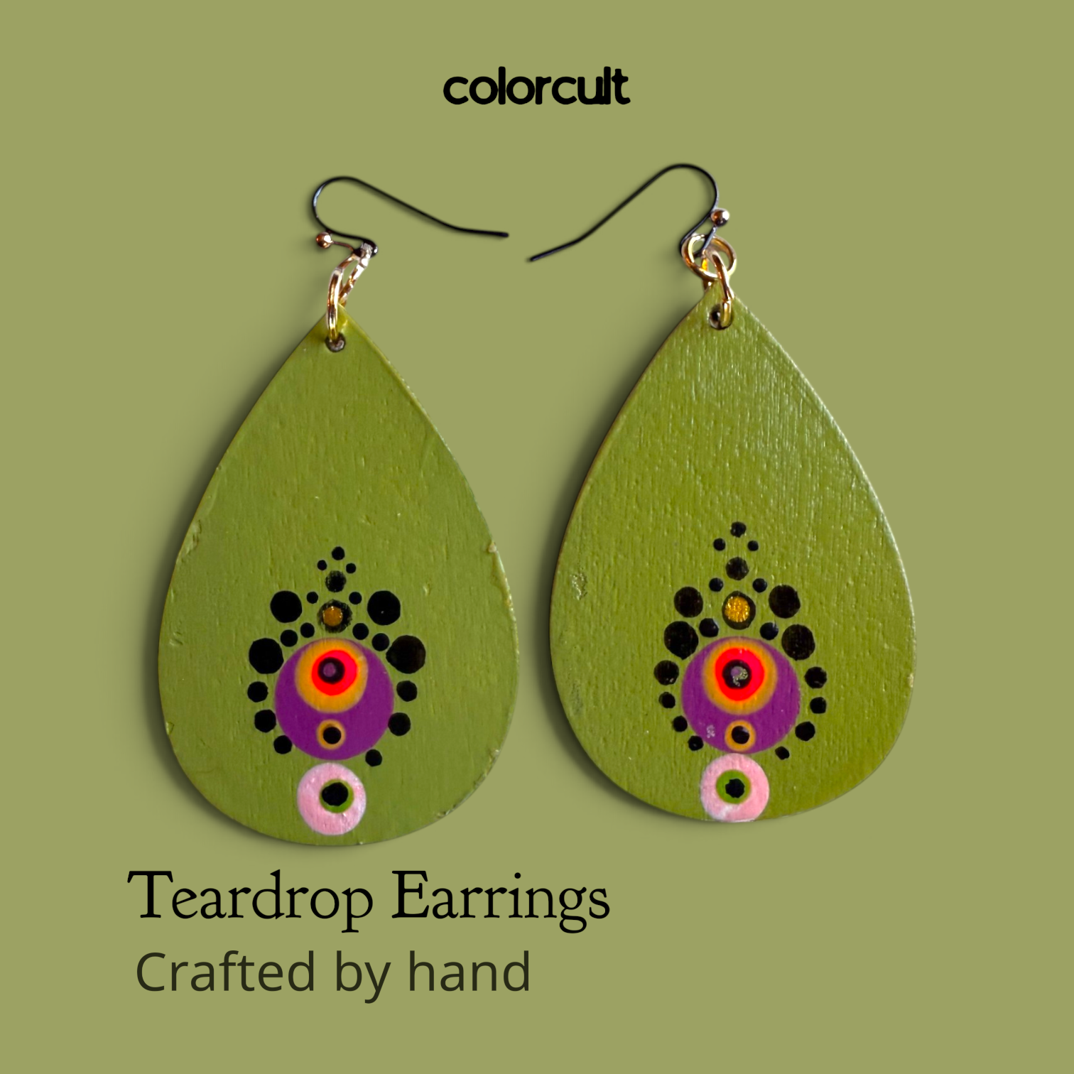 Munnar Teardrop Earrings