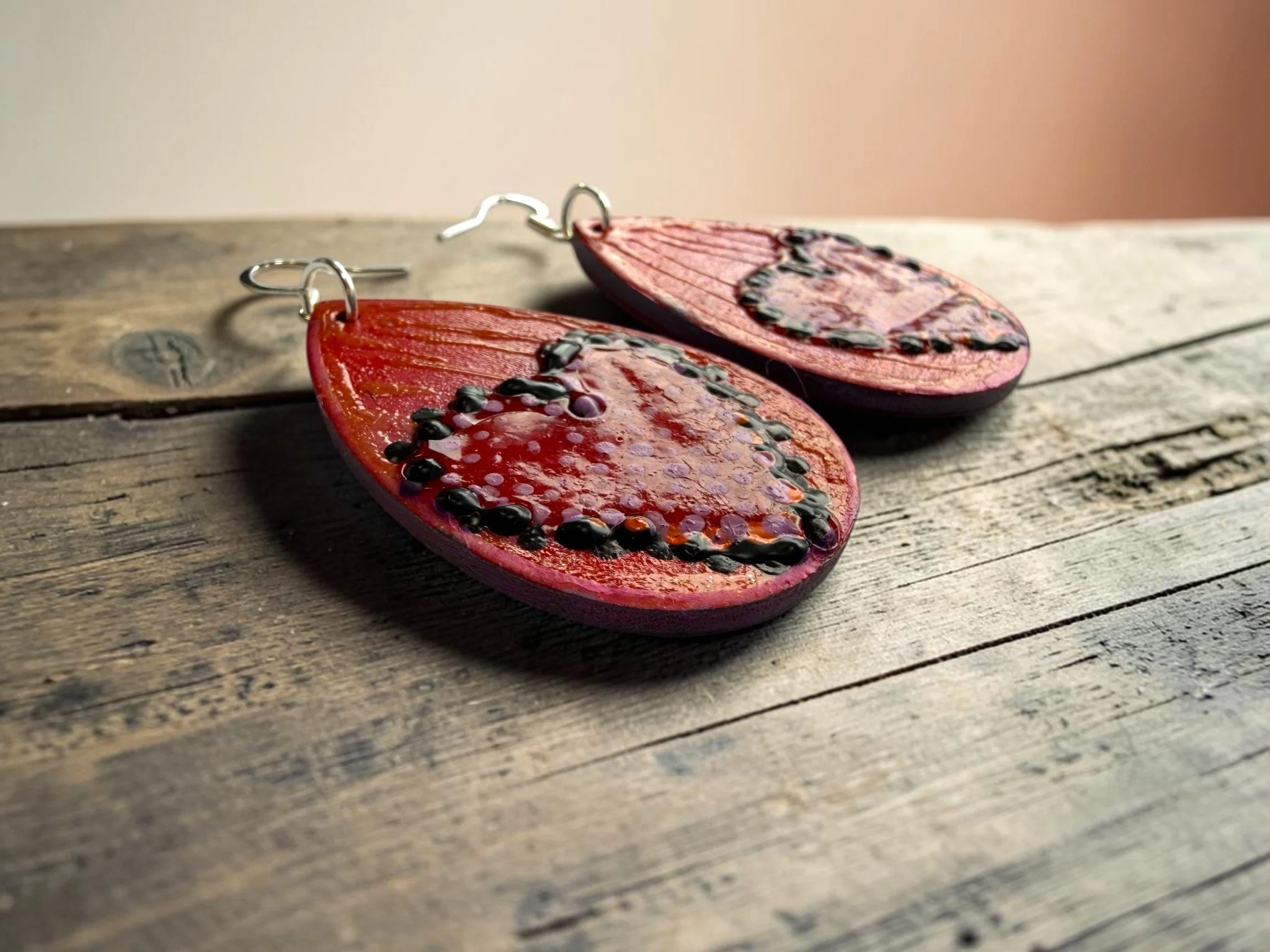 Betty Teardrop Earrings by Color Cult