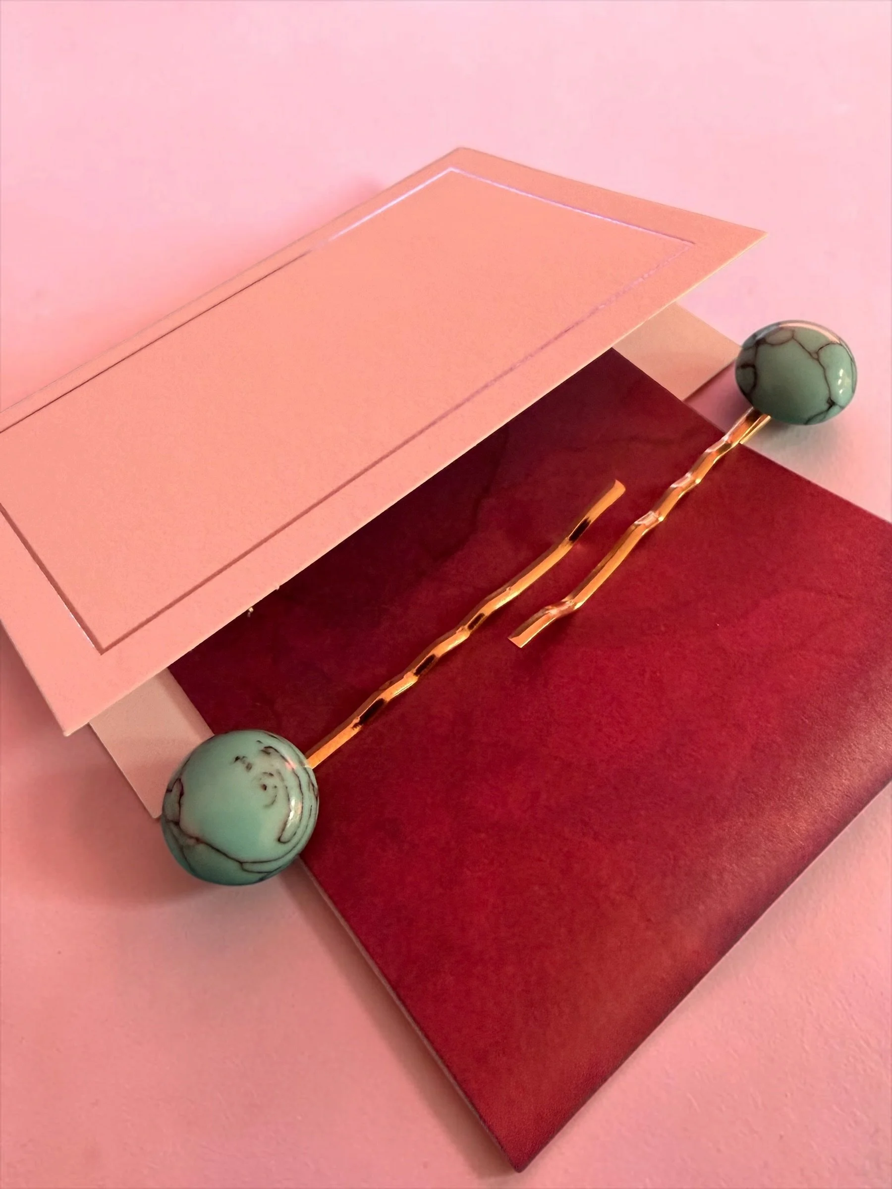 Turquoise & Gold Deluxe Bobby Pin Set (2).JPG