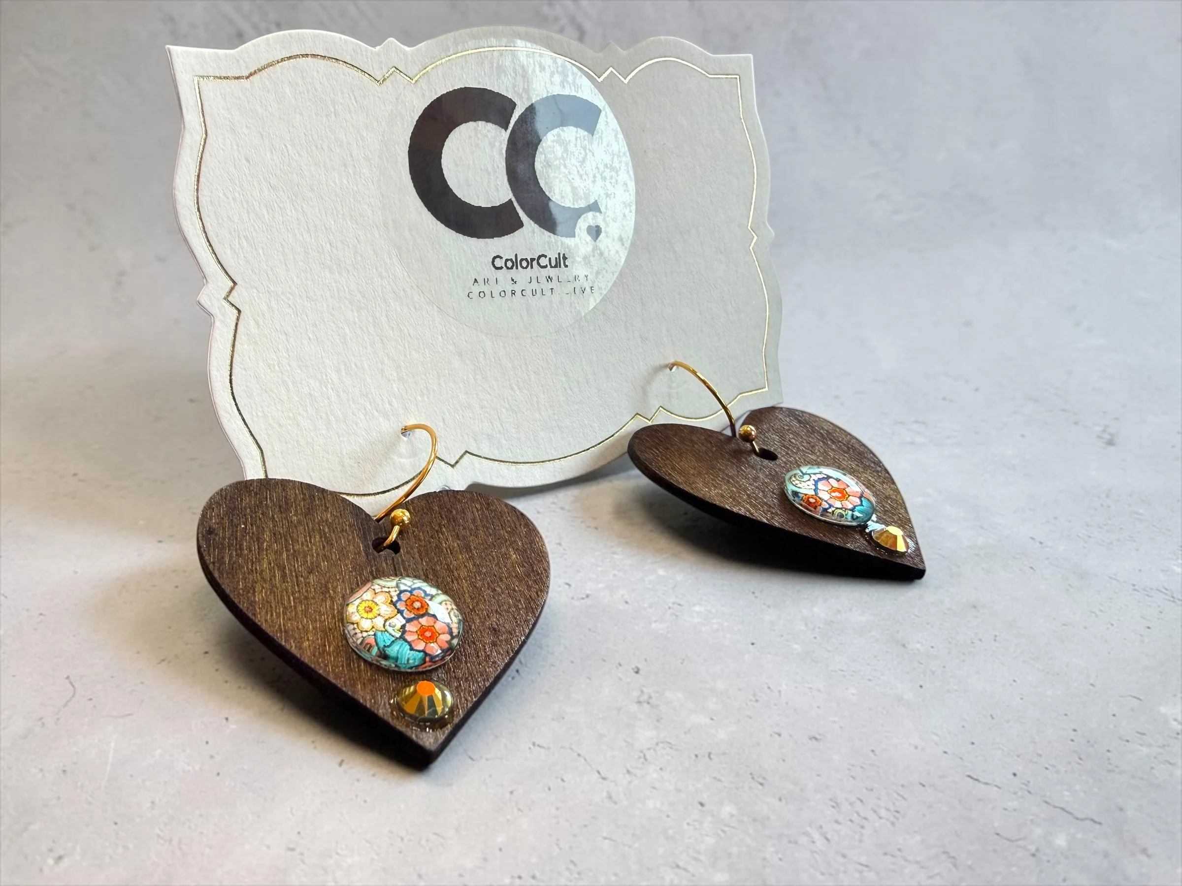 Embellished Rustic Heart Earrings (4).JPG