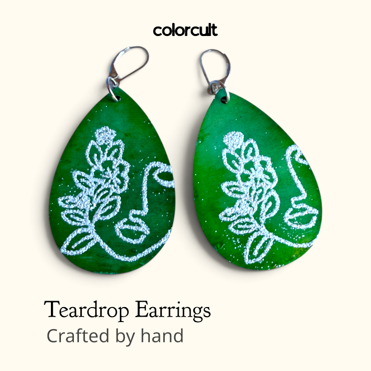 Verdant Teardrop Earrings