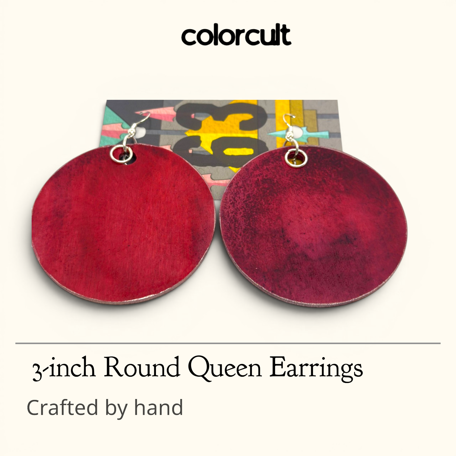 Crimson Crimes Earrings