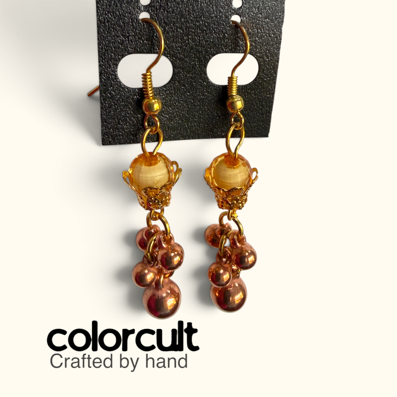 Topaz Filigree & Copper Pearl Cluster Earrings (3).PNG