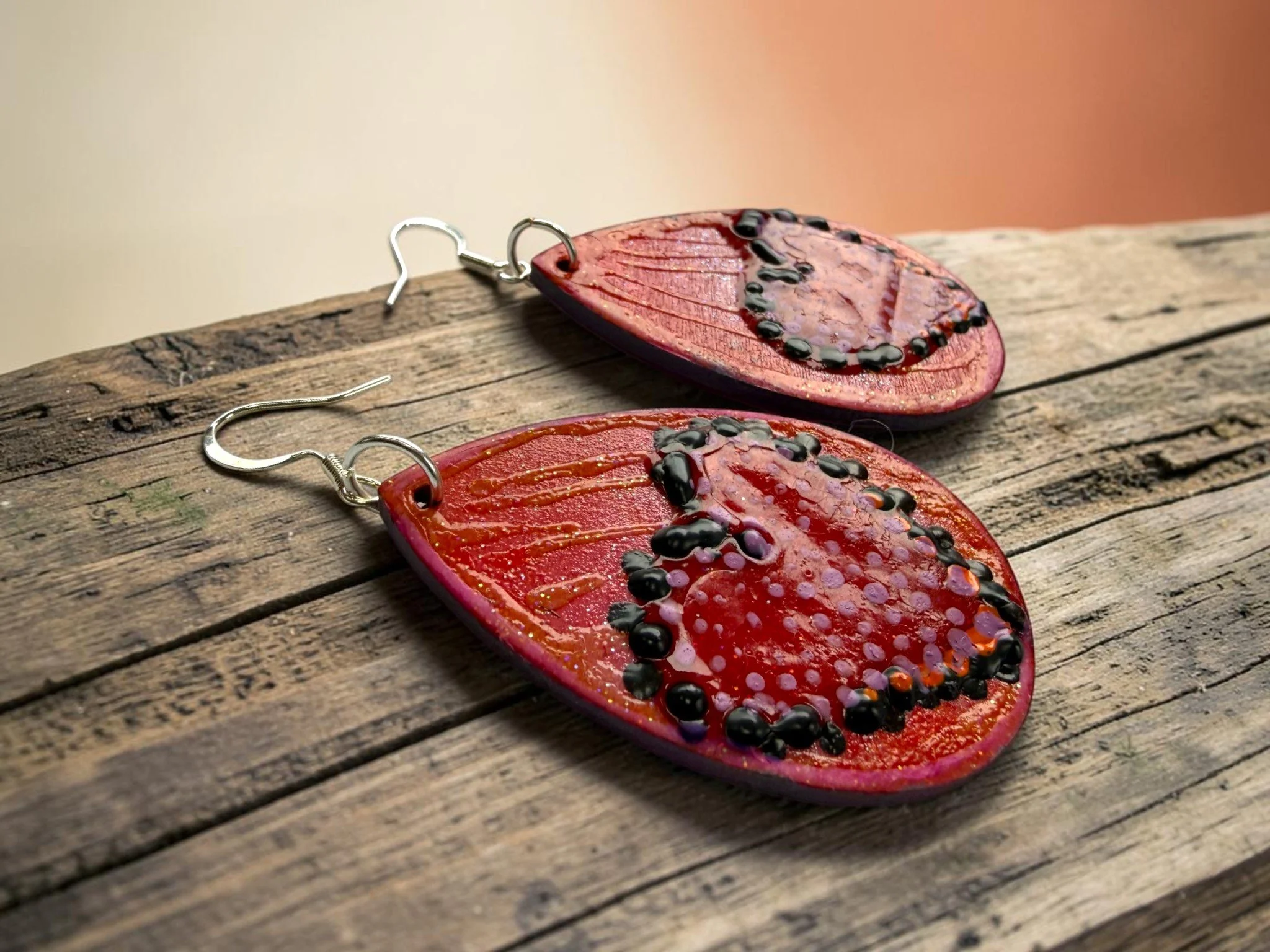 Betty Teardrop Earrings by Color Cult