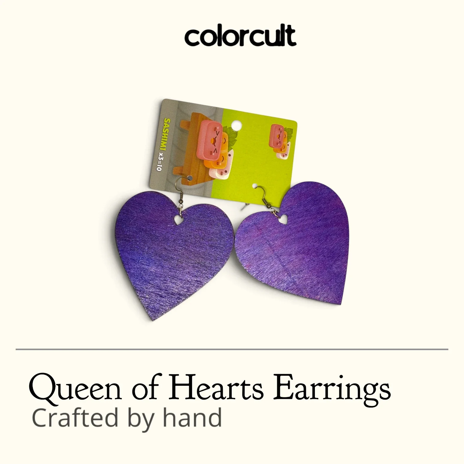 Queen Of Hearts Earrings - #1