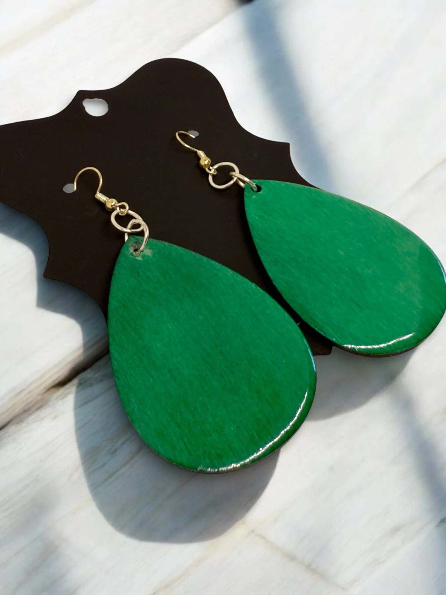Superglow Teardrop Earrings by Color Cult