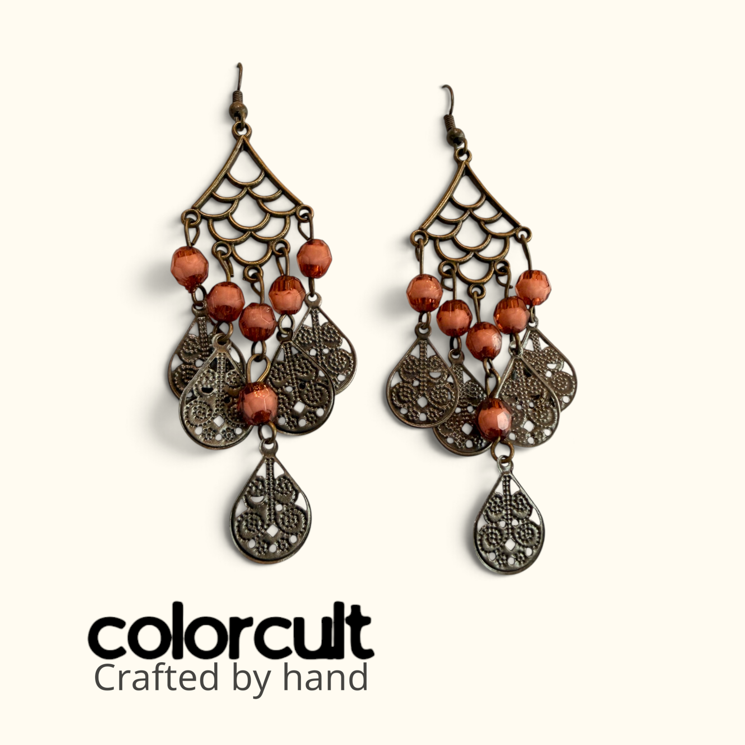 Terracotta Crystal & Lace Filigree Chandelier Earrings (2).png