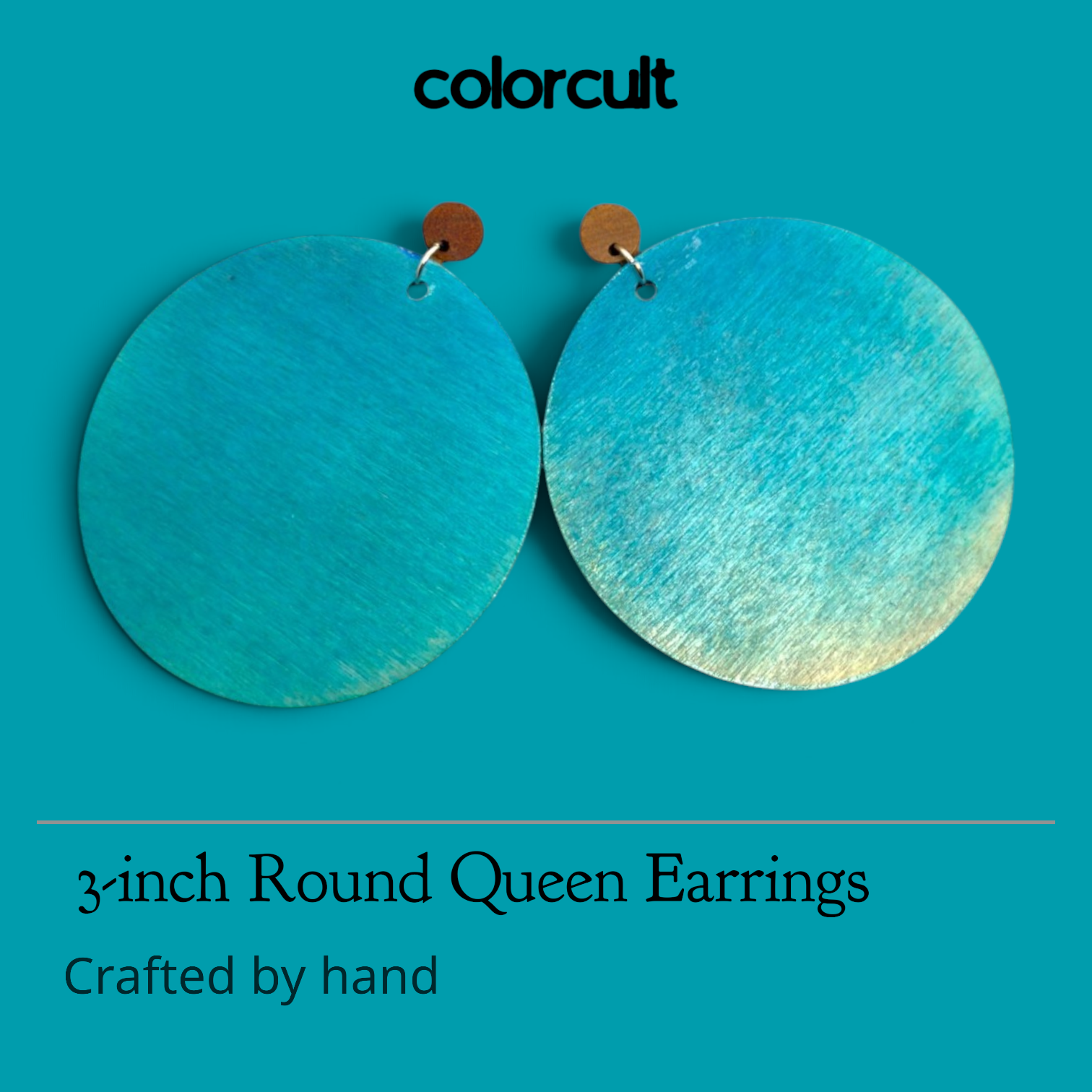 Earthy Ocean Queen Earrings
