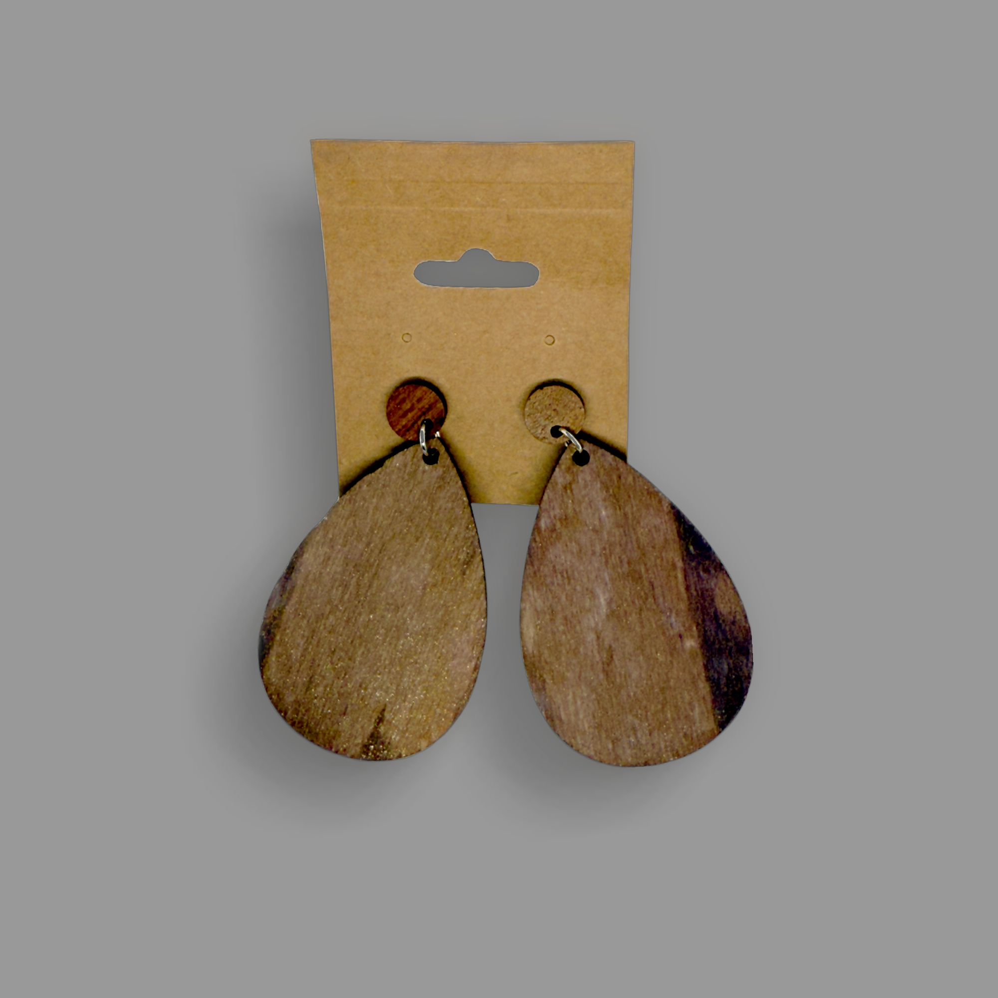 Eco Chic Teardrop Earrings by Color Cult