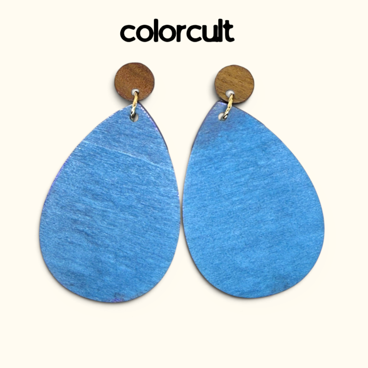 Azure Teardrop Earrings