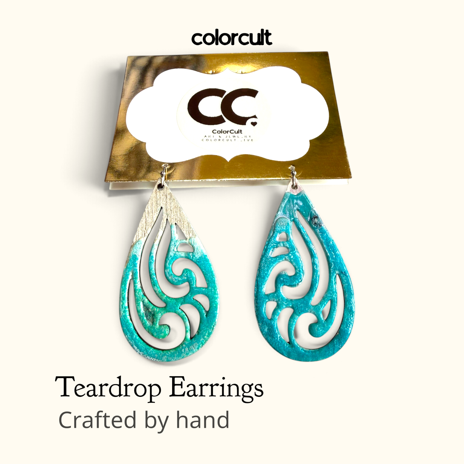 Jaques Cousteau Teardrop Earrings