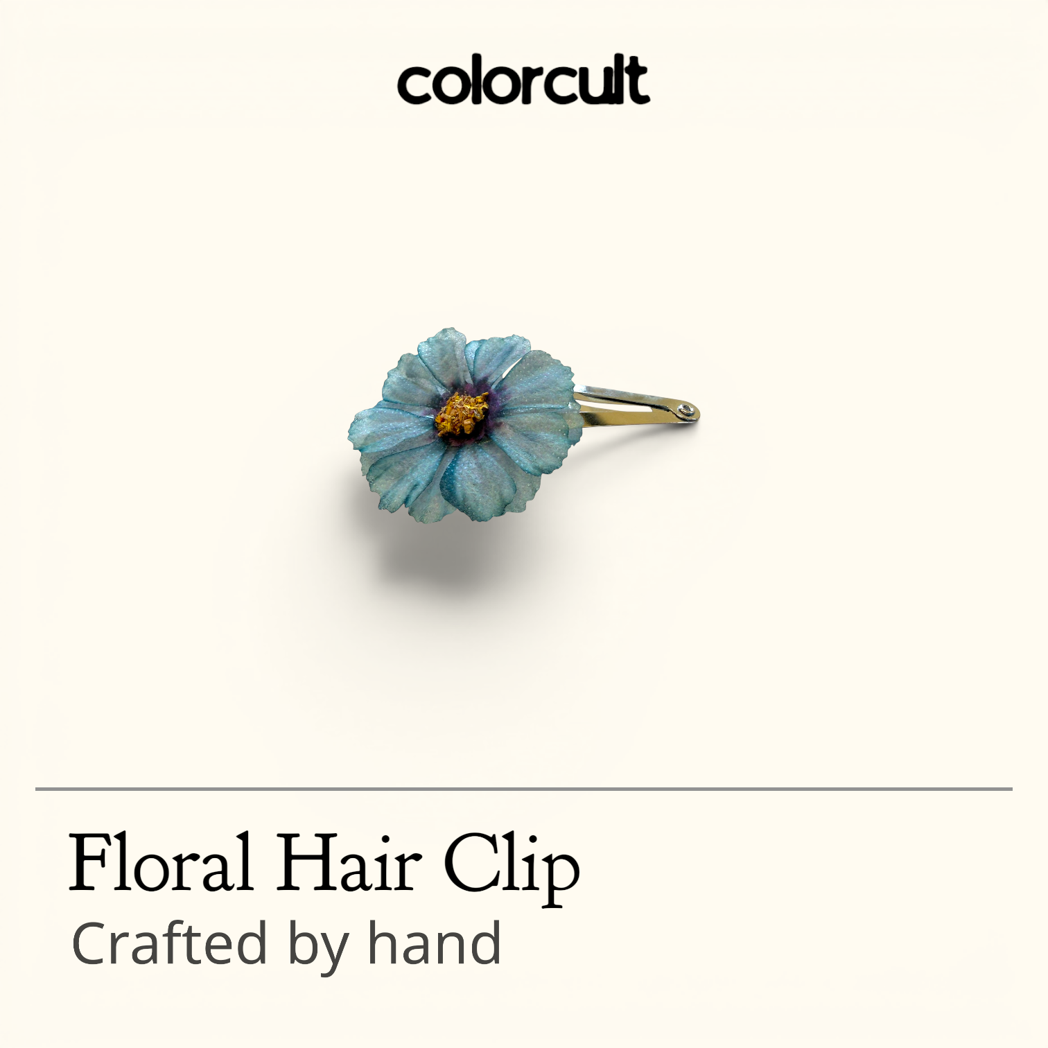 Floral Hair Clip #5