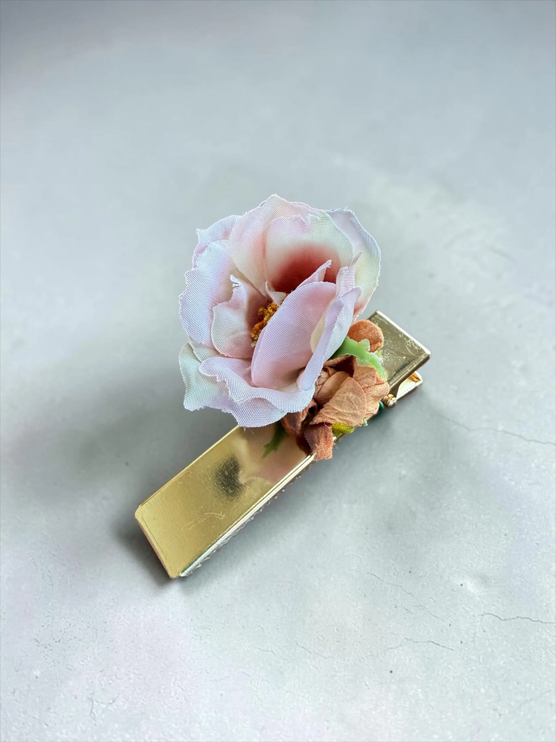 Wild Rose Hair Clip - Gold (2).JPG