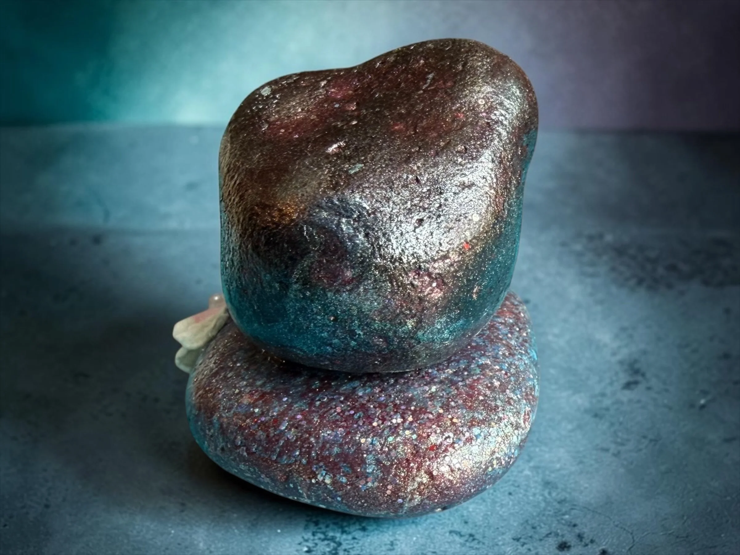 Hand-Painted Cairn - Whimsy (3).JPG