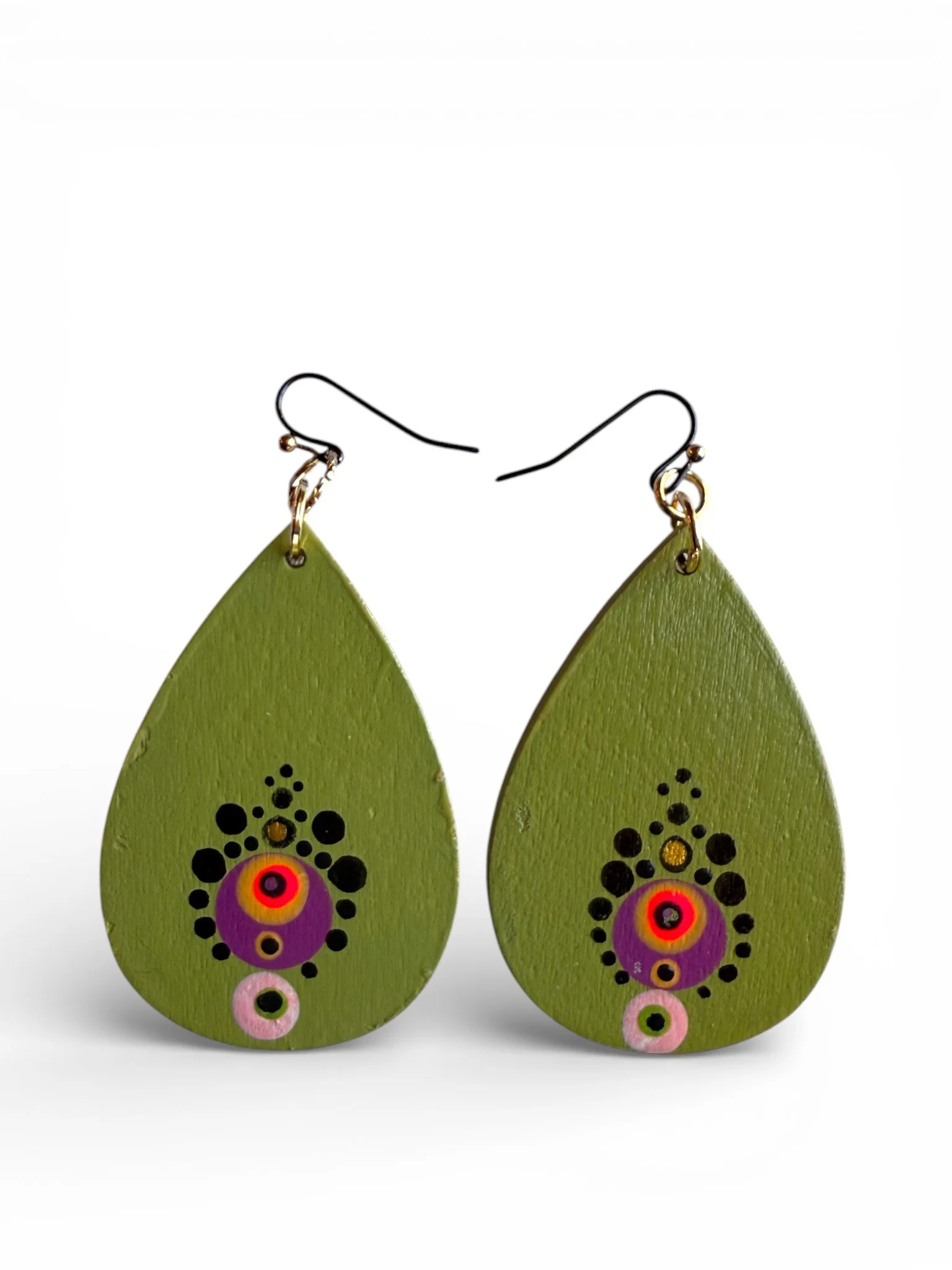 Munnar Teardrop Earrings by Color Cult