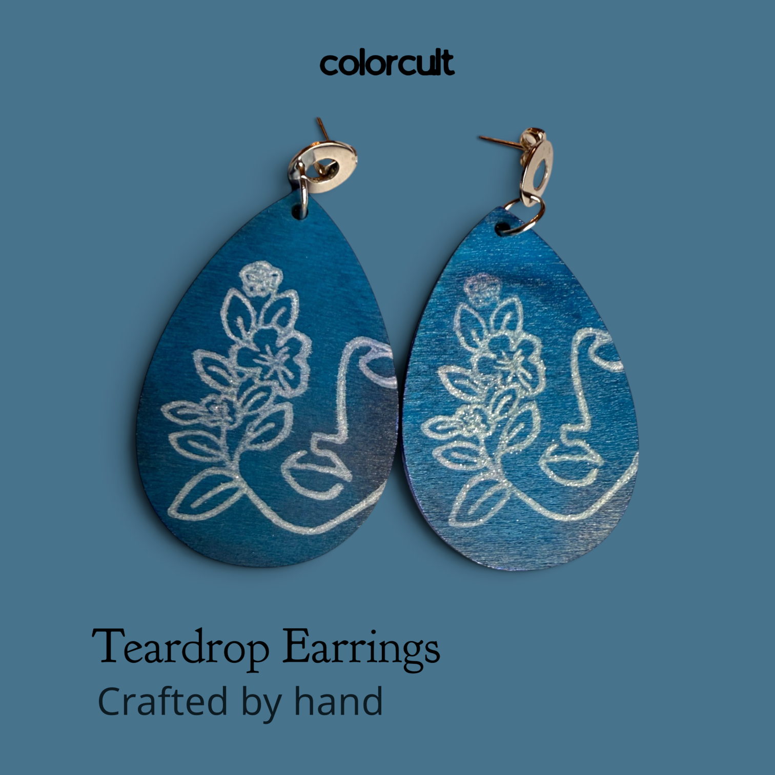 Blacklight Special Teardrop Earrings