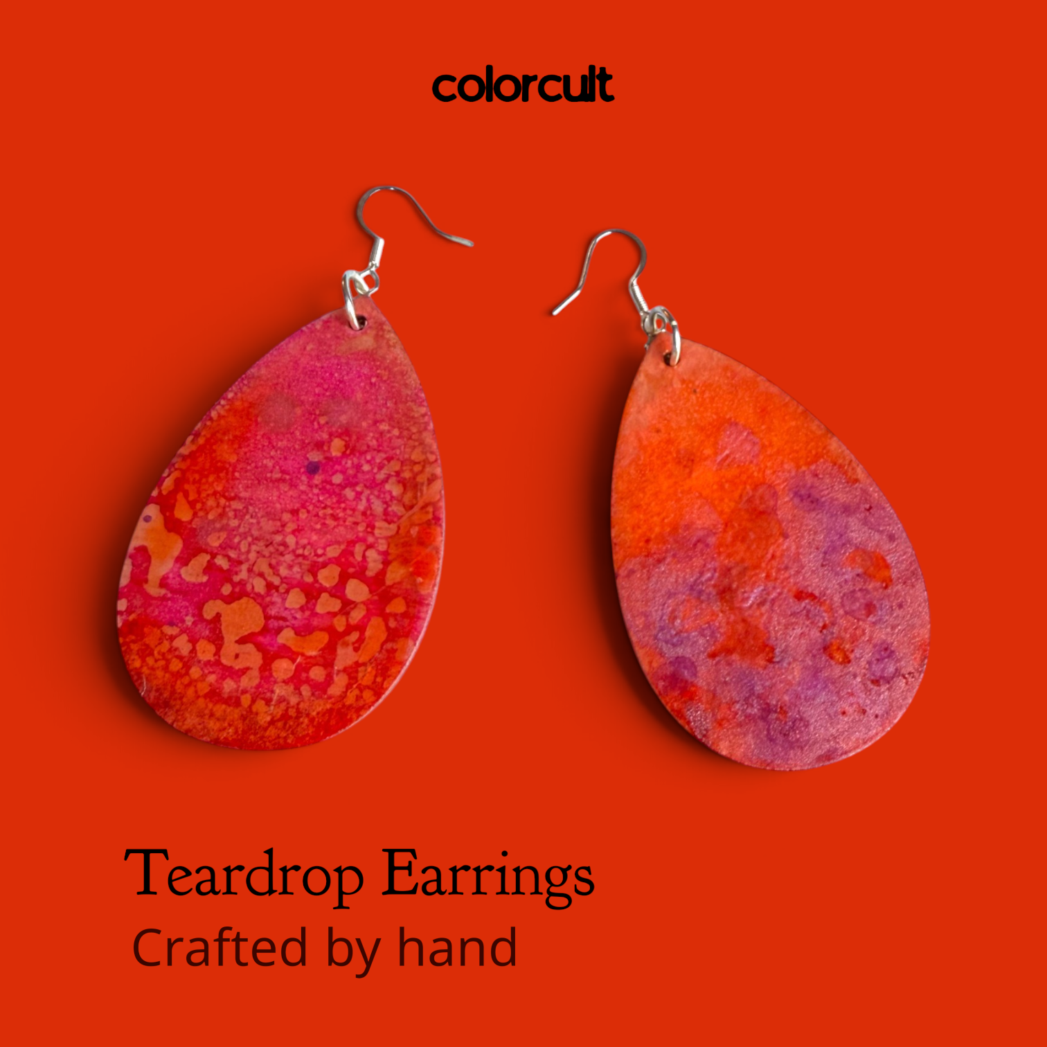 Sorbet Teardrop Earrings