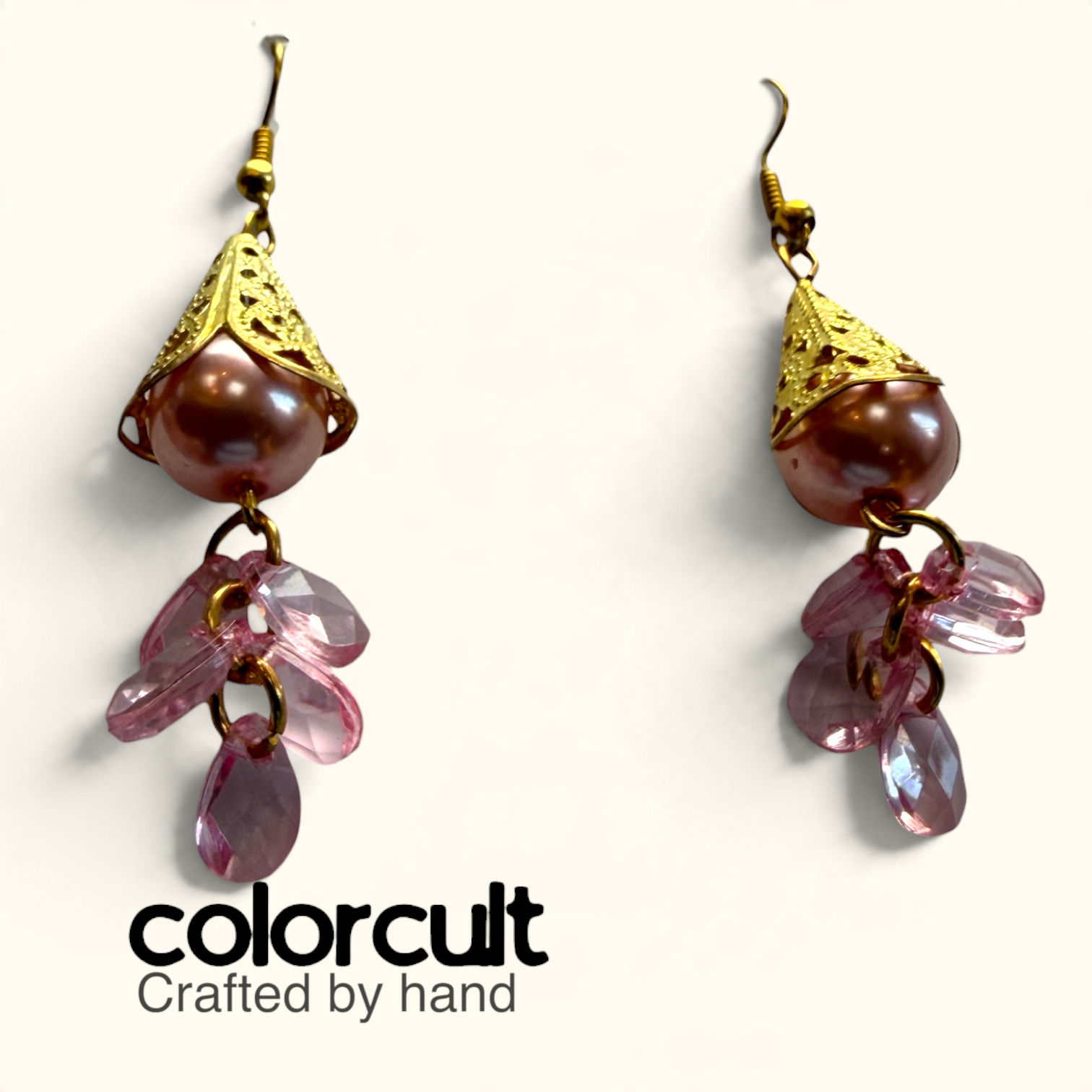 Gilded Mocha Pearl & Pink Petal Crystal Dangles (5).PNG