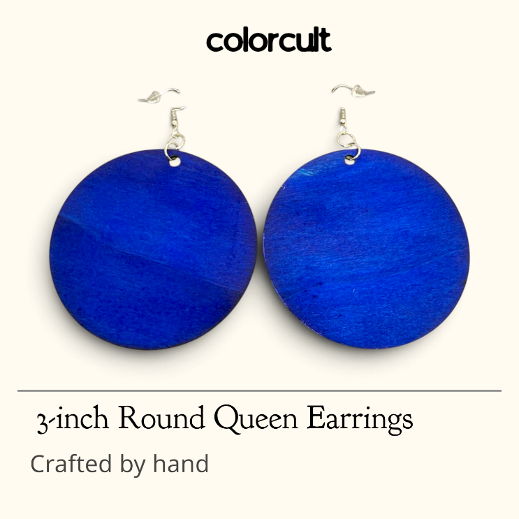 Blue Blossom Queen Earrings