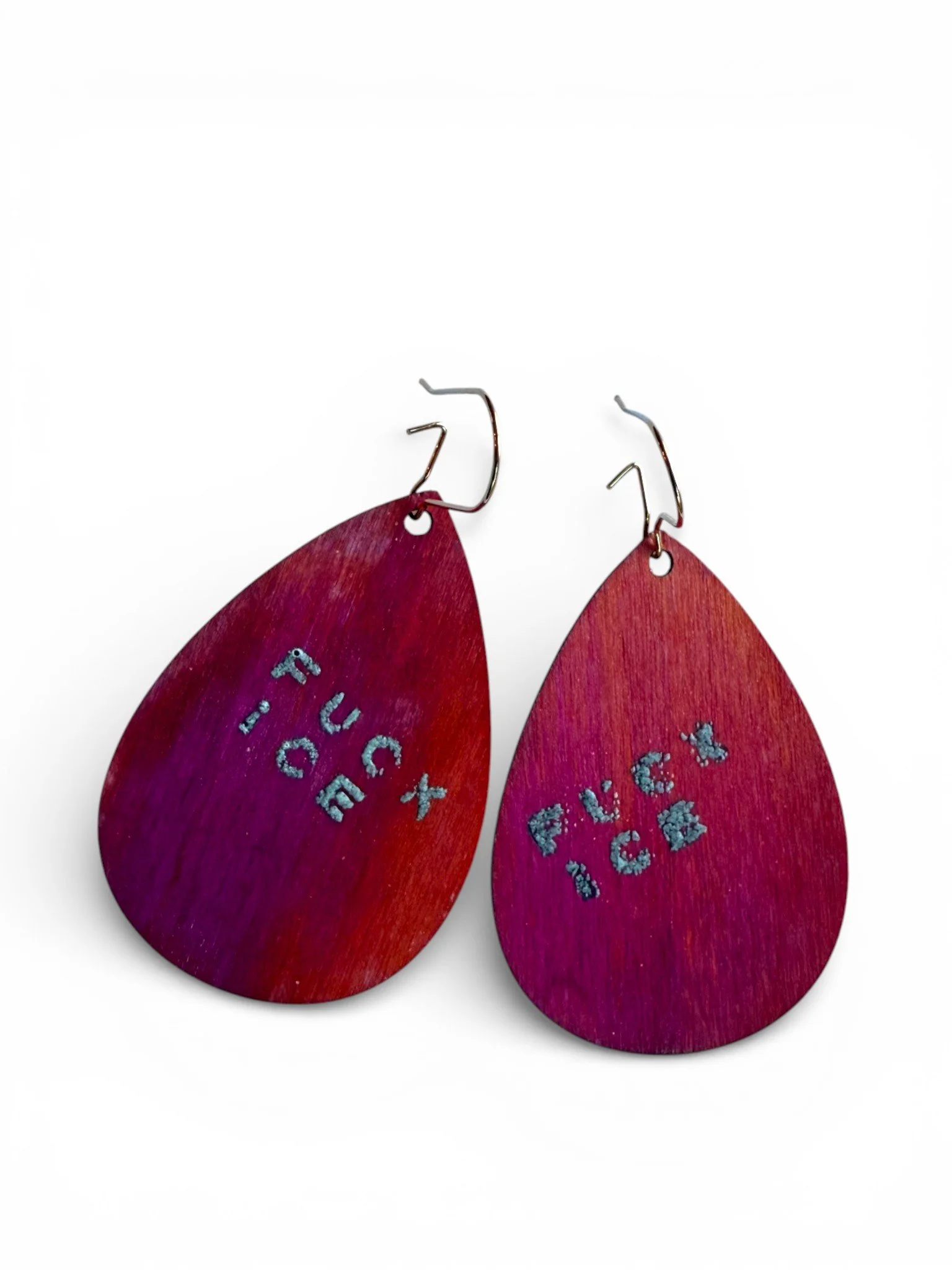 Activist Teardrops 3 Earrings by Color Cult