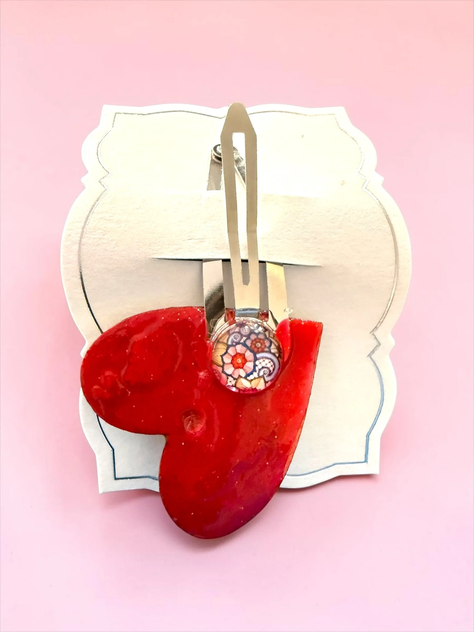 Red Heart Hair Clip 1.0