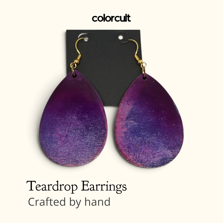 Hot Plum Teardrop Earrings.png