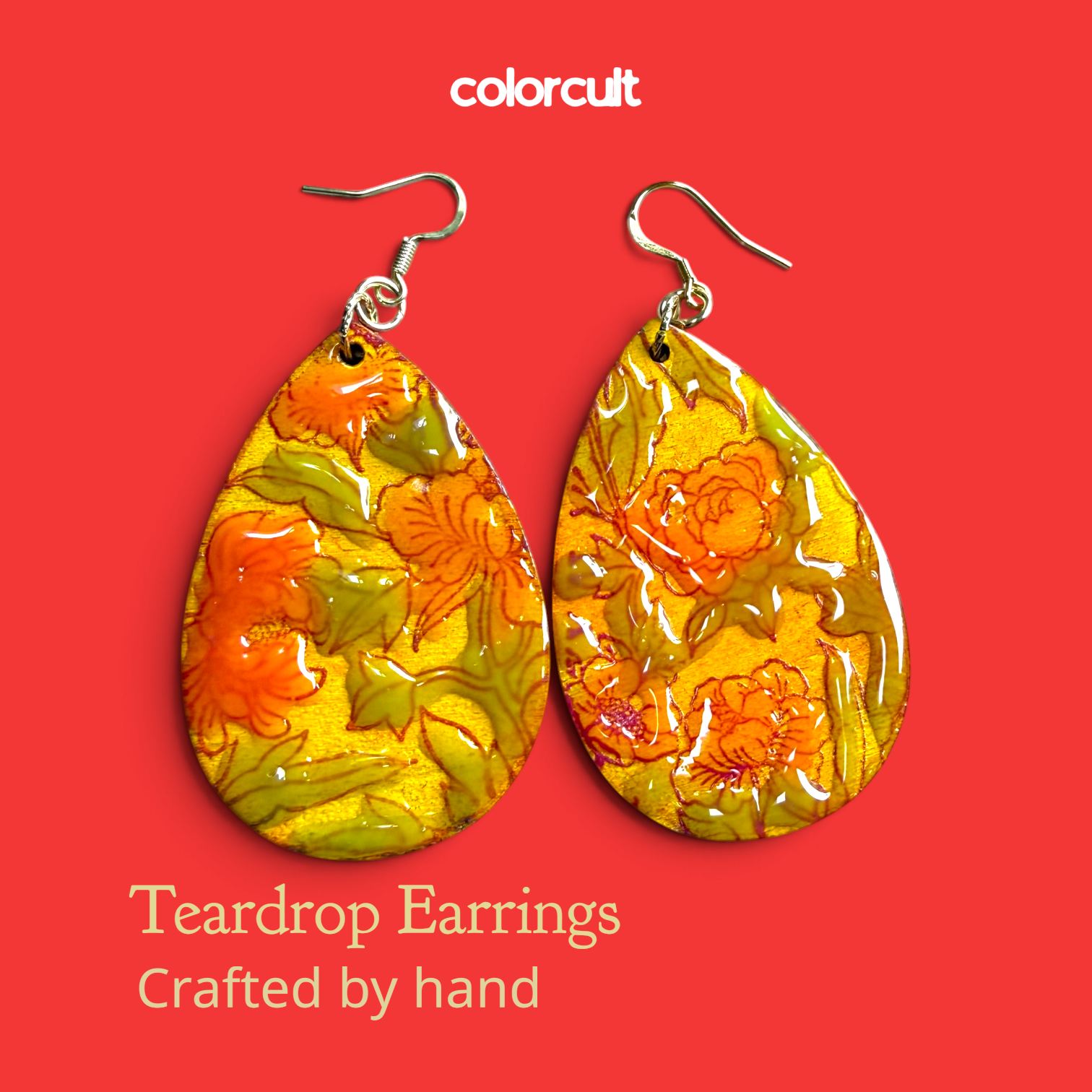 Jardin Teardrop Earrings 2.0