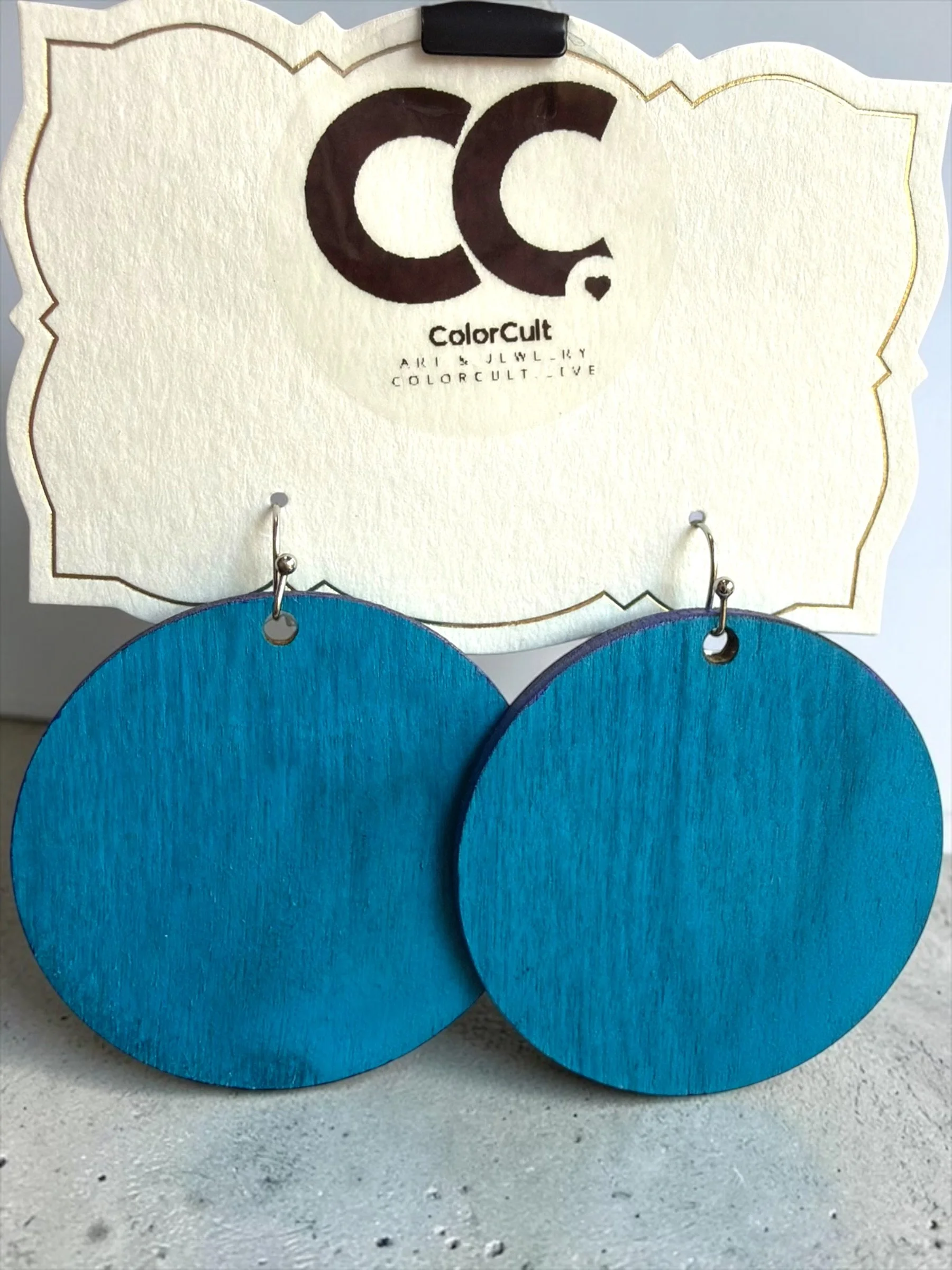 Aqua Steel 2-inch Earrings (2).JPG