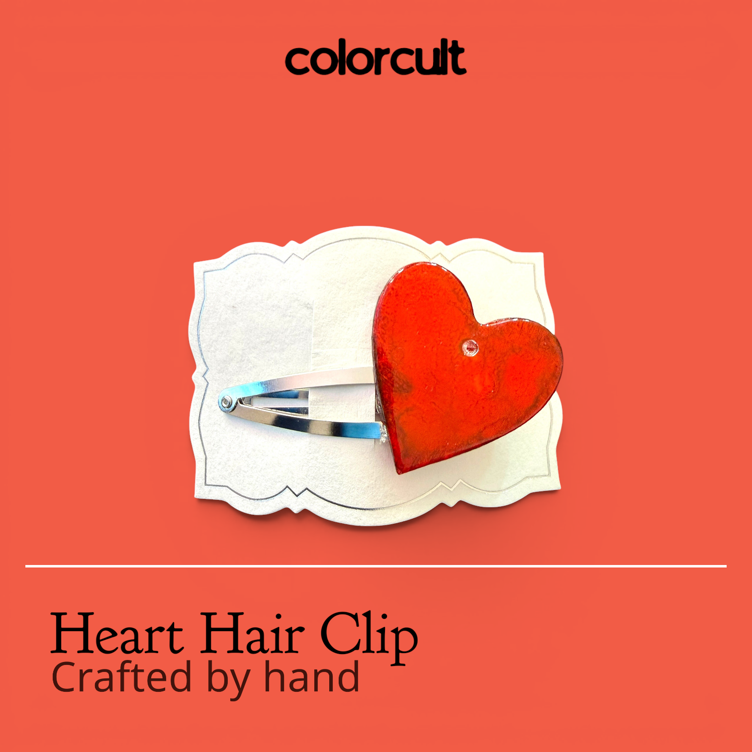 Red Heart Hair Clip 1.0
