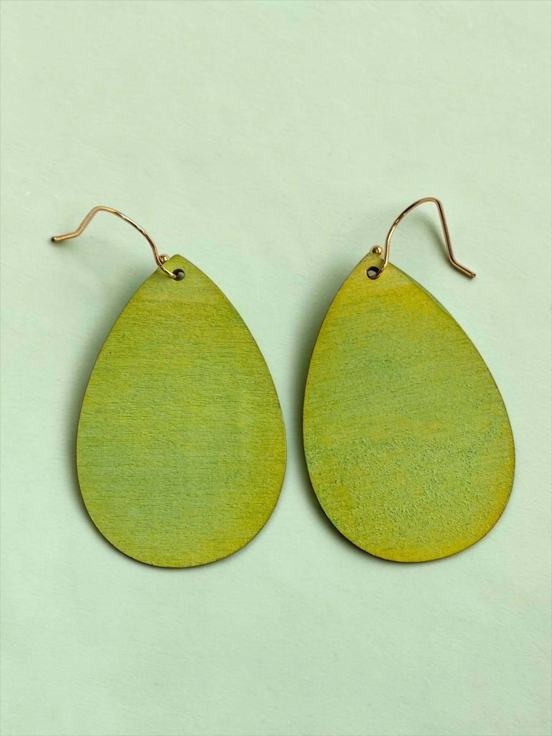 Ballyhoo Teardrop Earrings by Color Cult