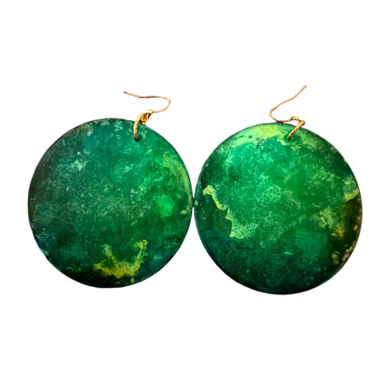 Rainforest Glow: Queen Earrings