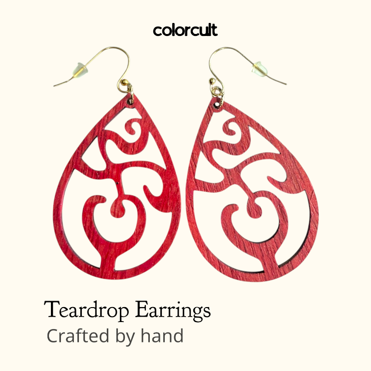 Cameo 8.0 Teardrop Earrings