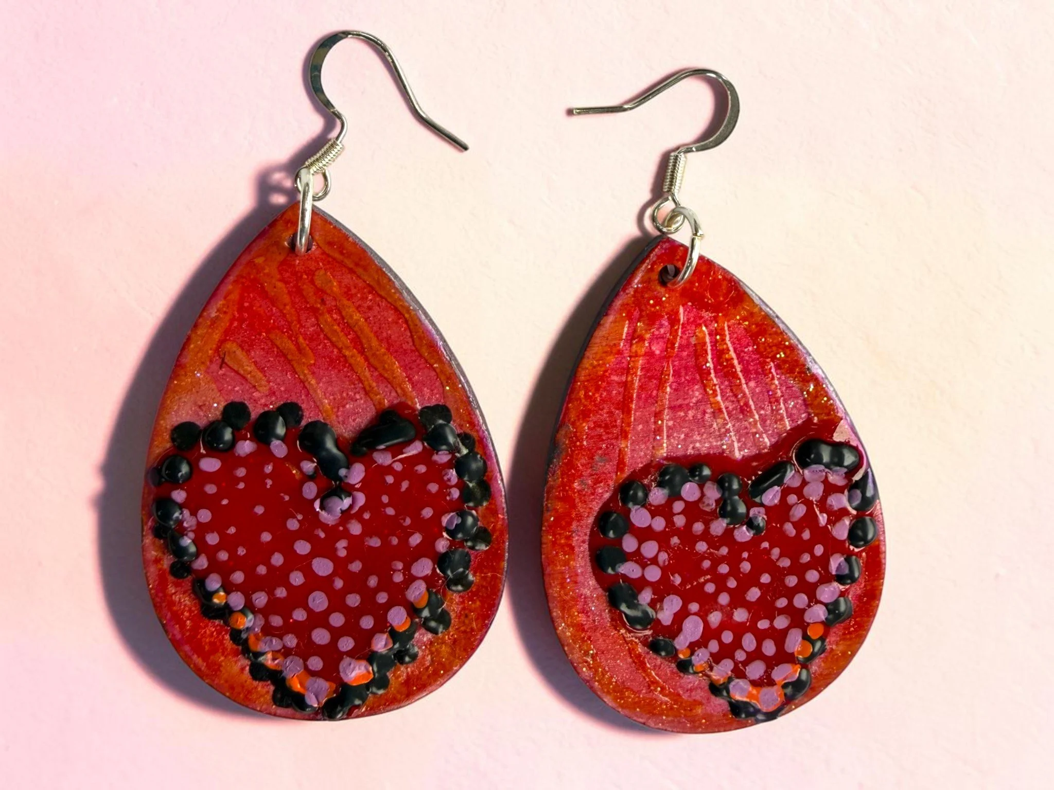 Betty Teardrop Earrings by Color Cult