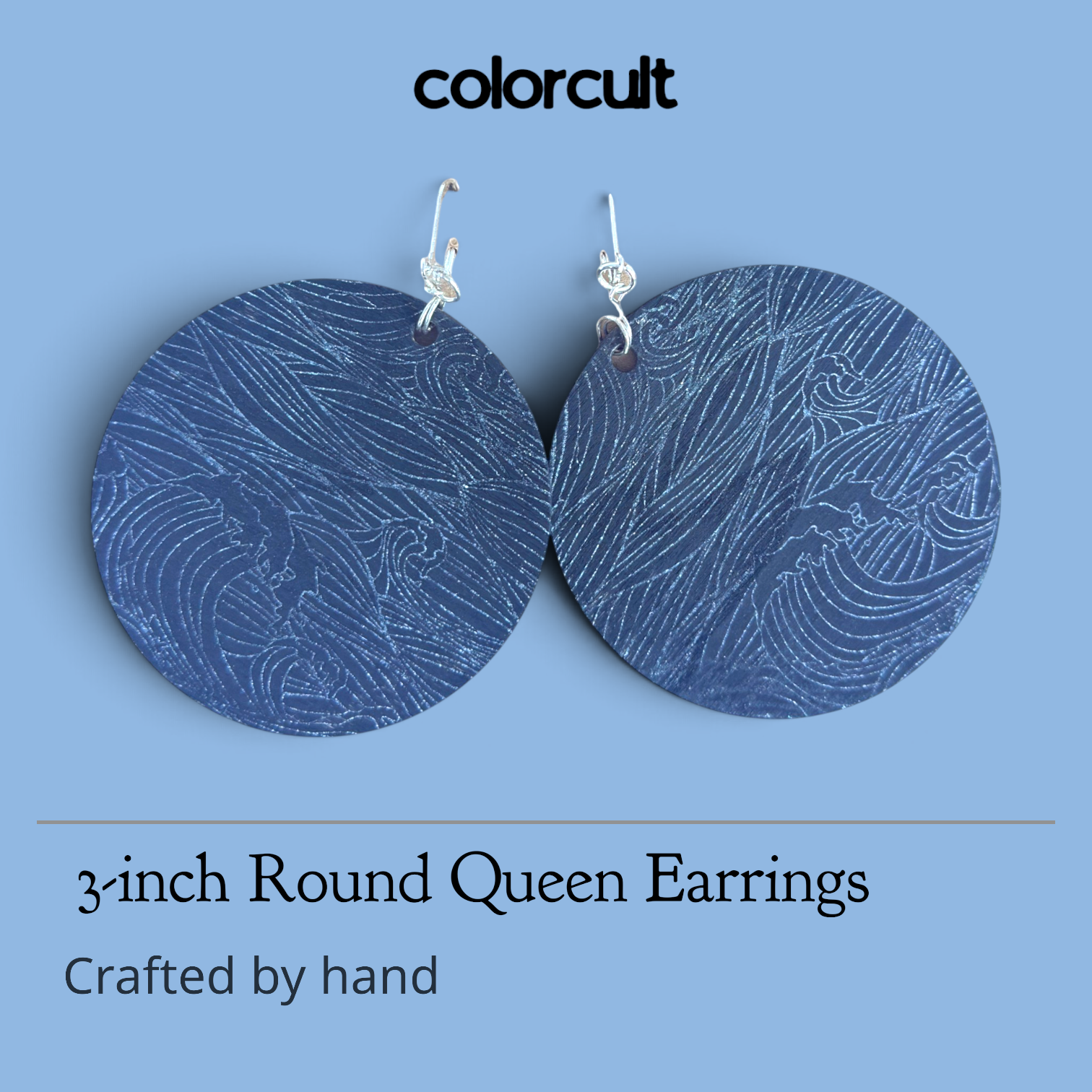 Dark Waters Queen Earrings