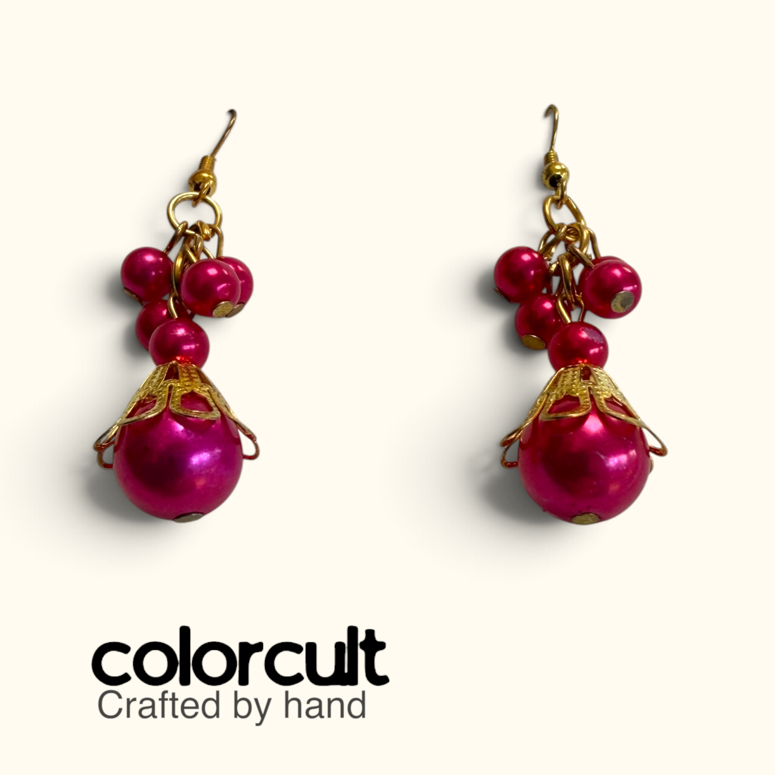 Fuchsia Berry Cluster Drop Earrings (1).PNG