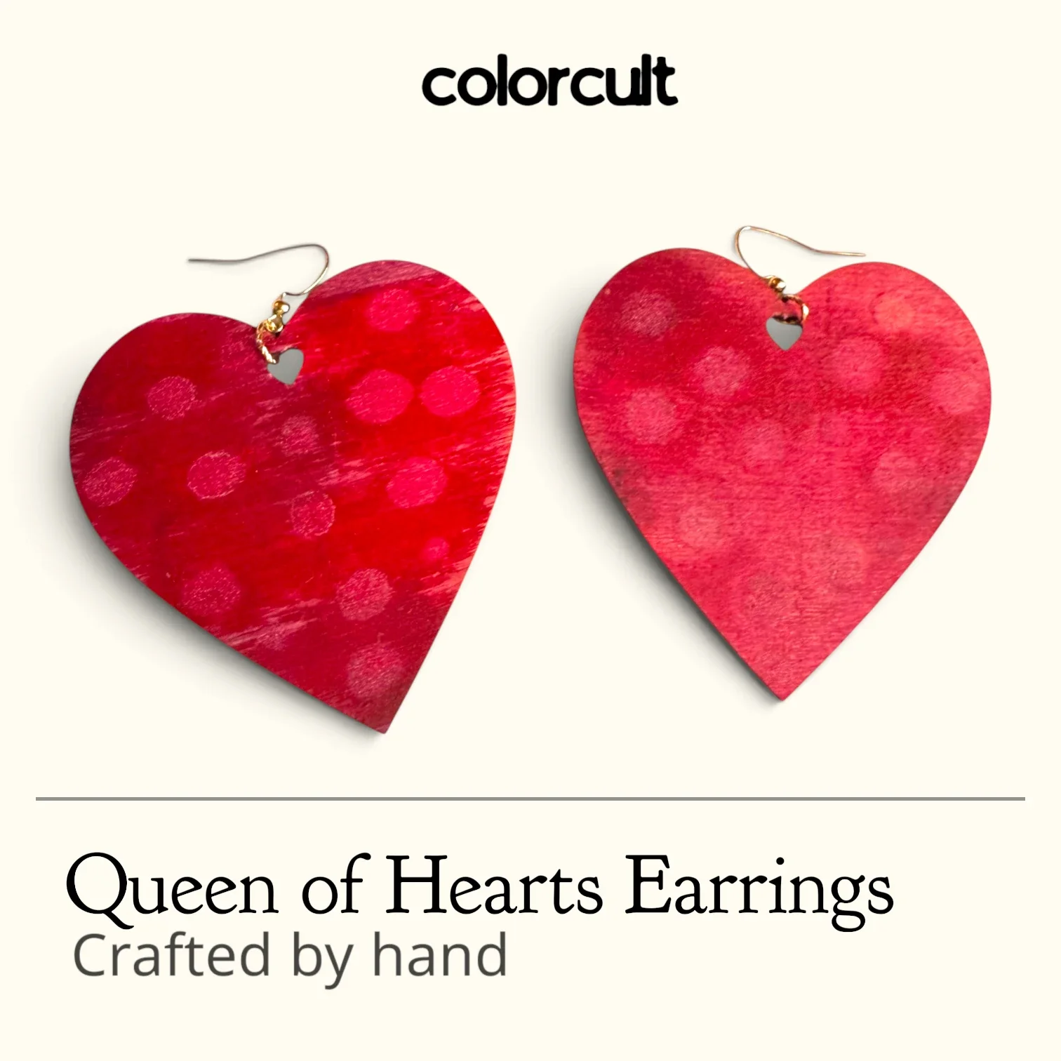 Red Velvet Queen of Hearts Earrings.webp