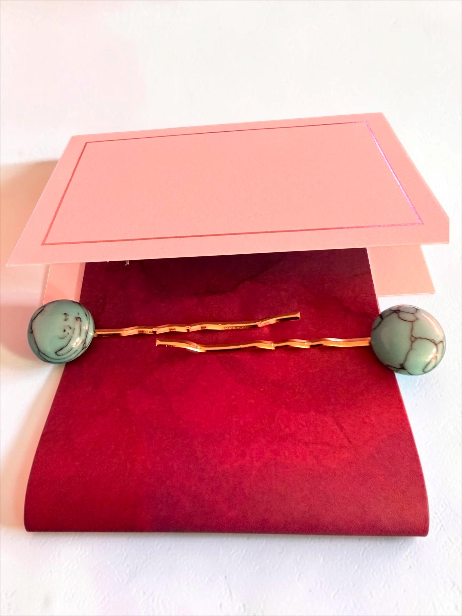 Turquoise & Gold Deluxe Bobby Pin Set (6).JPG