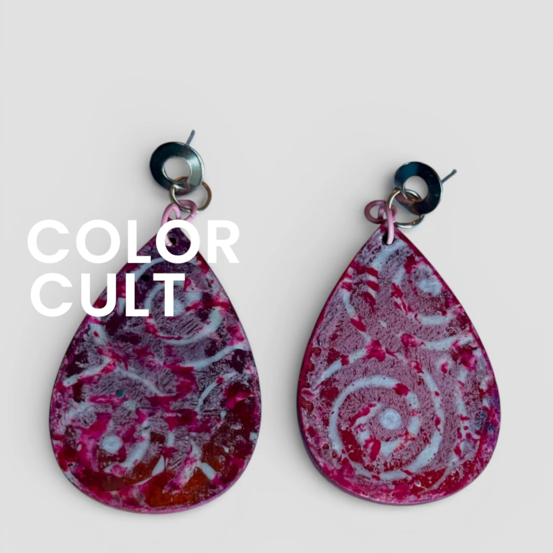 Mystic Teardrop Earrings by Color Cult