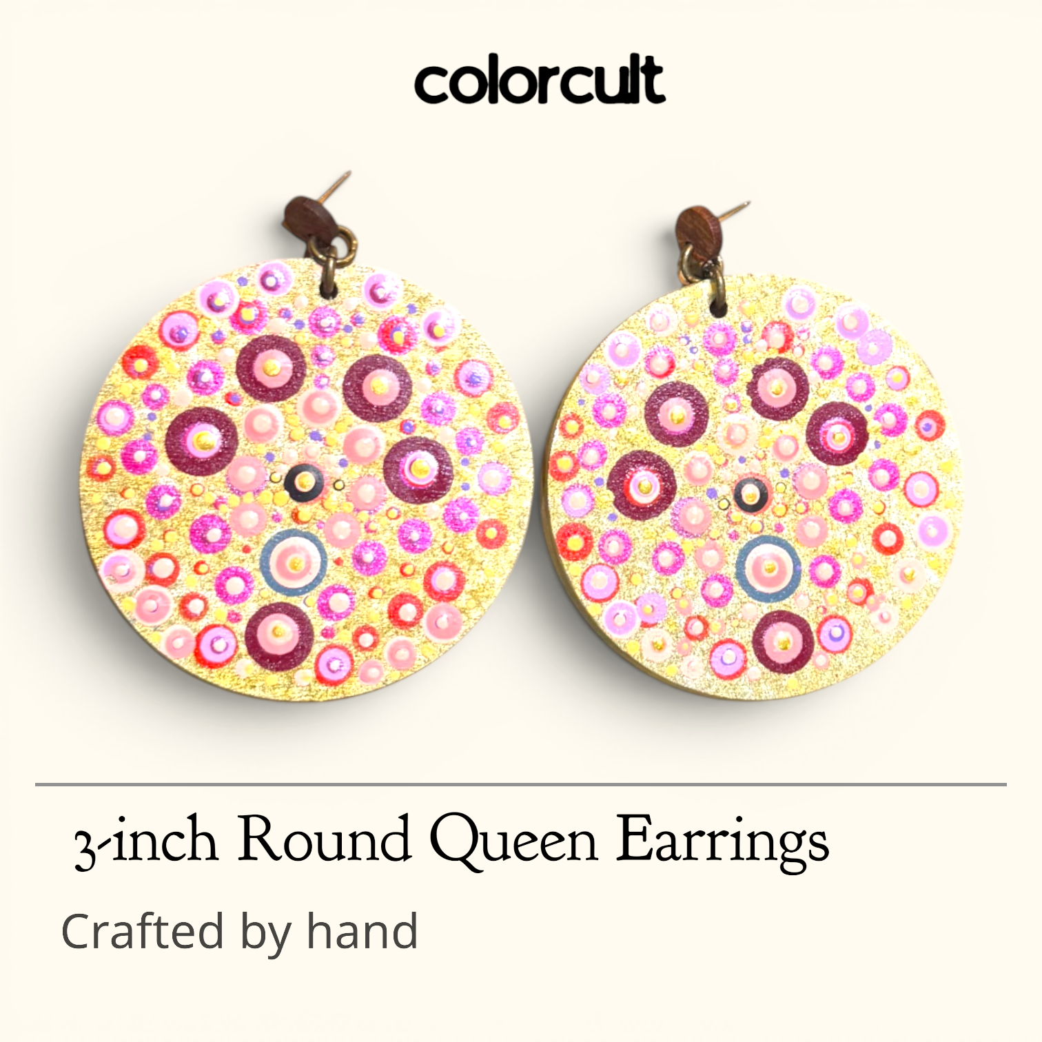Ode to Oud - Queen Earrings