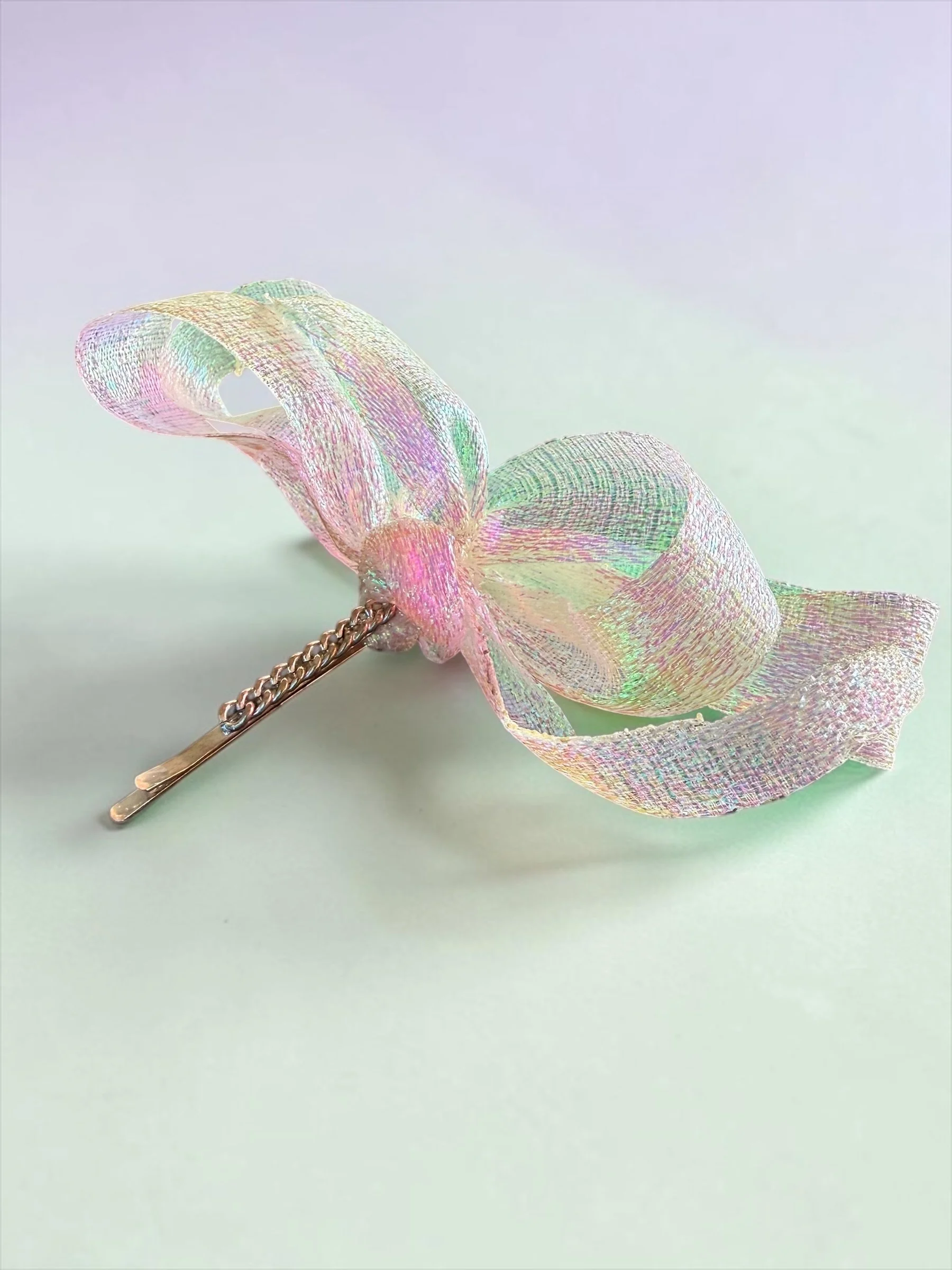 Iridescent Bow on Bobby (1).JPG