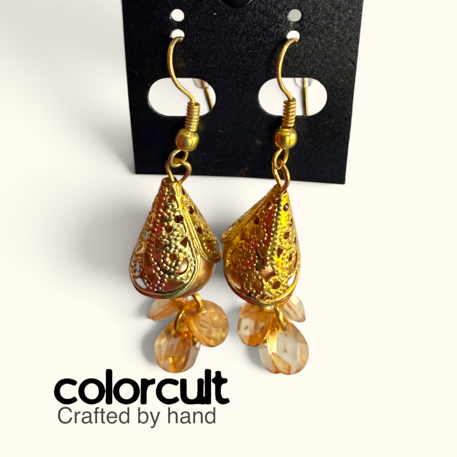 The Honey Amber Capped Pearl Cluster Dangles (4).PNG
