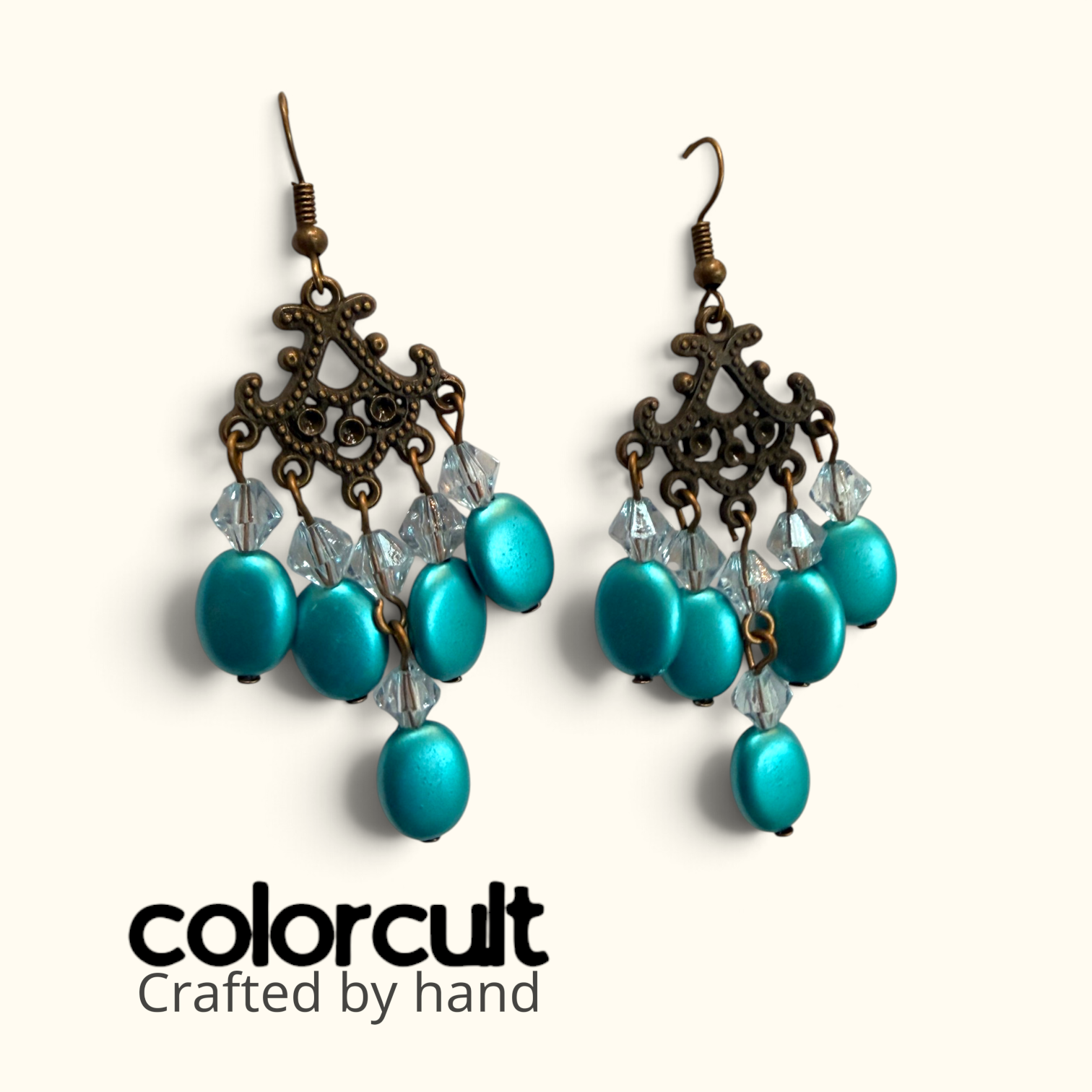 Teal Crystal & Oval Bead Chandelier Earrings (5).png