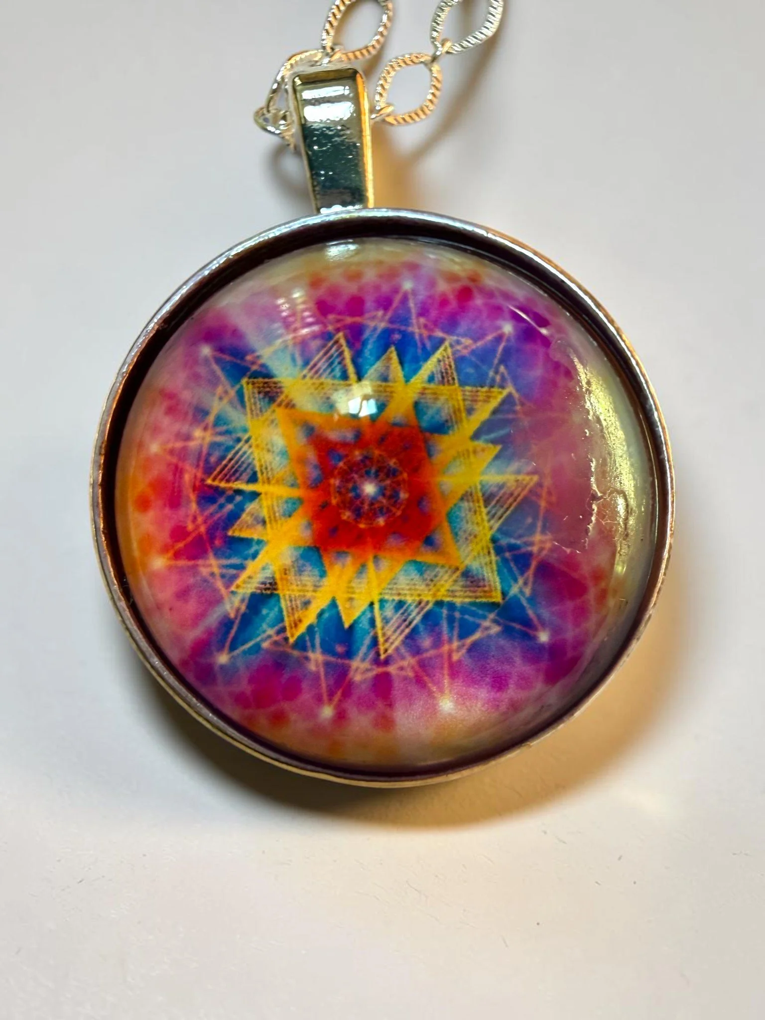 Colorburst Pendant Necklace