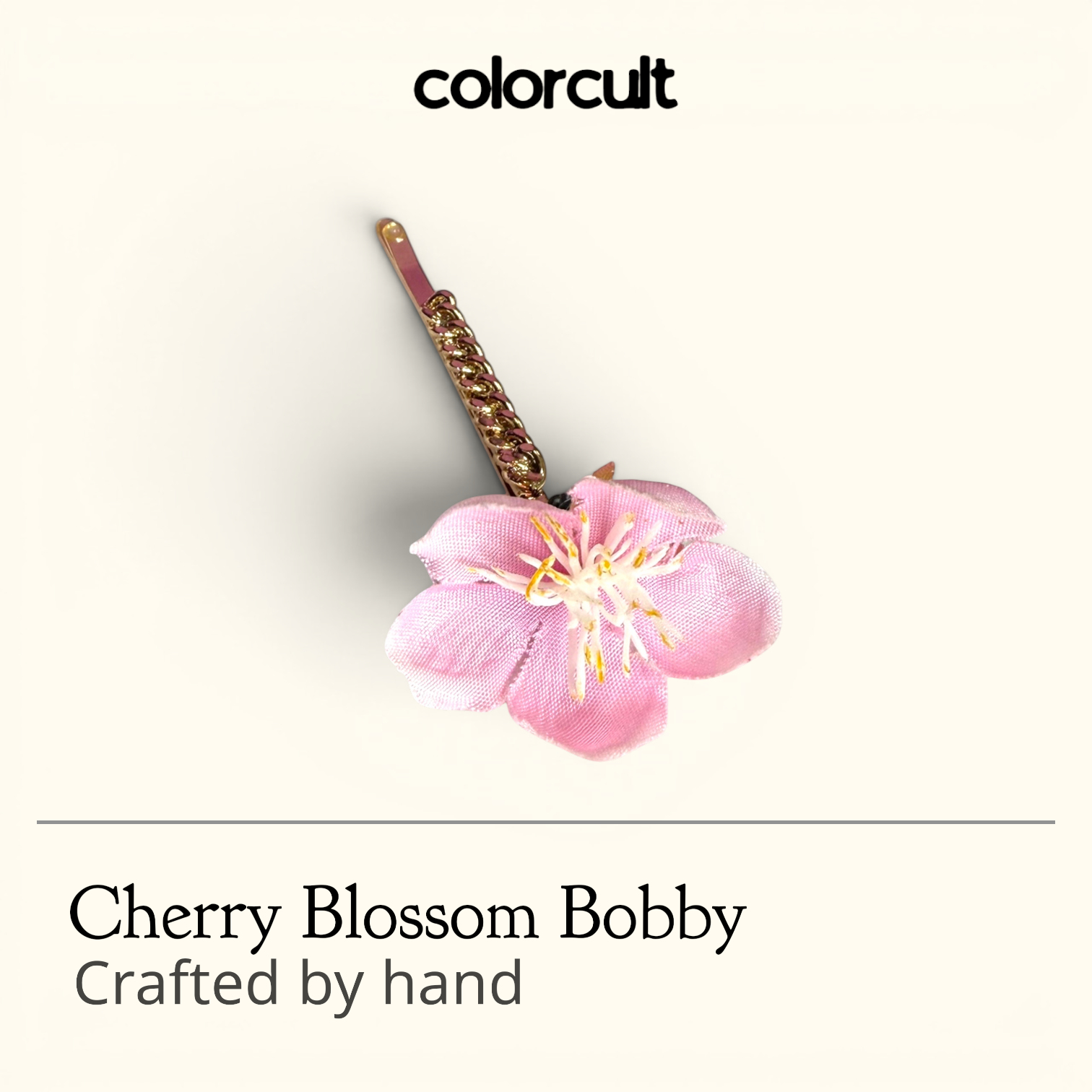 Cherry Blossom Bobby Pin