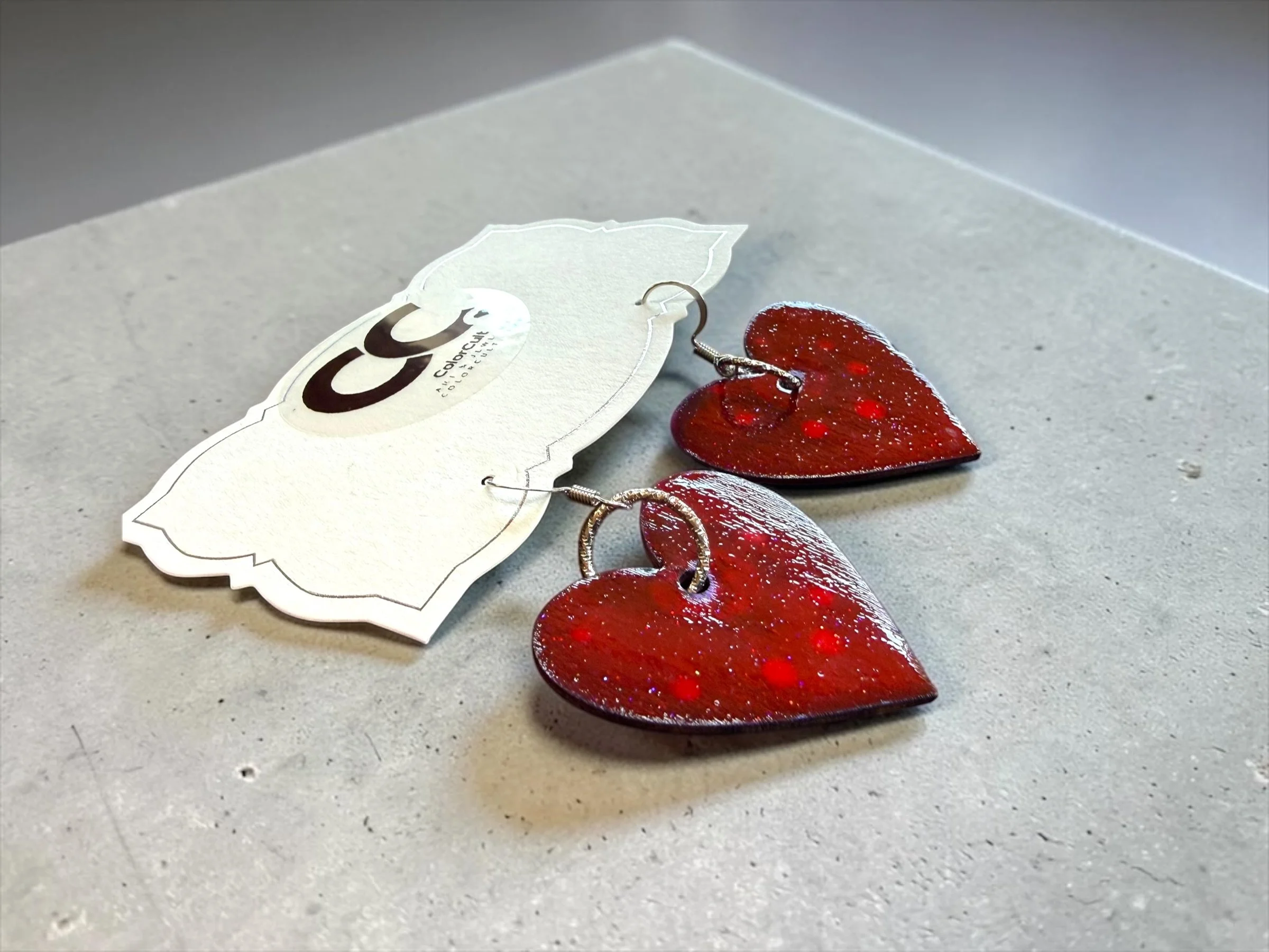 Reversible Romance Red Rustic Heart Earrings (6).JPG