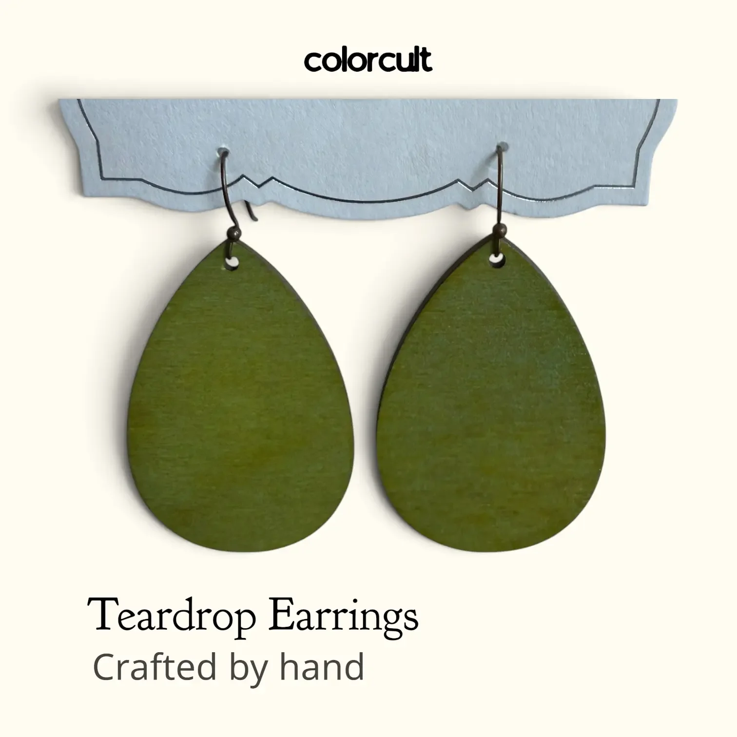 Natural Edge Teardrop Earrings.webp